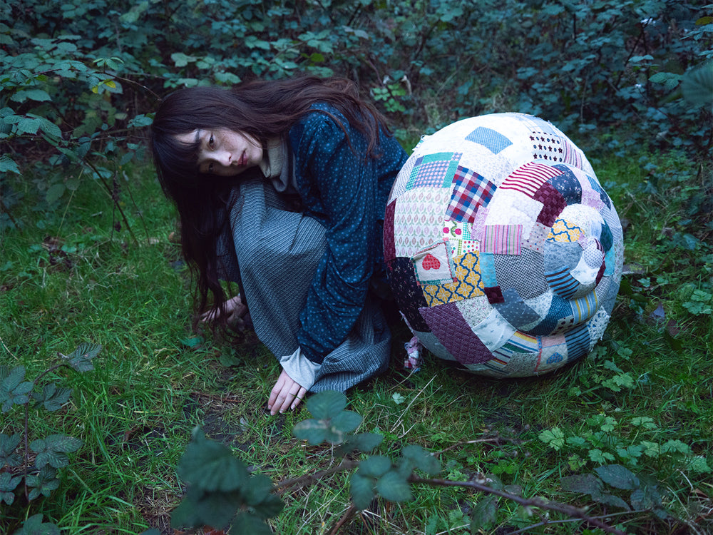 Coyseio - Dudu Puff Blouse (Navy) product image 4 | TRAB K-Fashion Australia