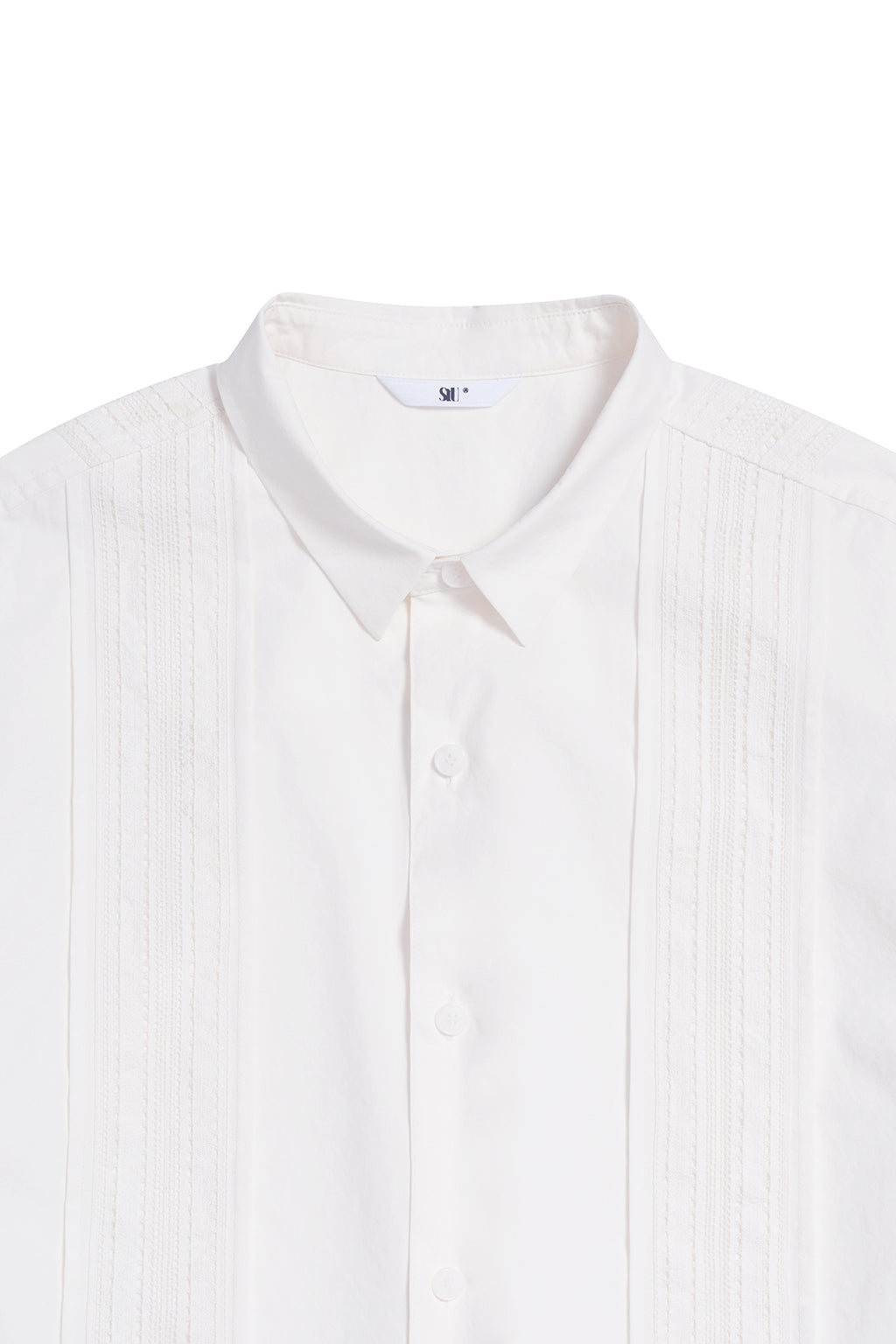 STU - Lace Panel Shirt (White) product image 19 | TRAB K-Fashion Australia