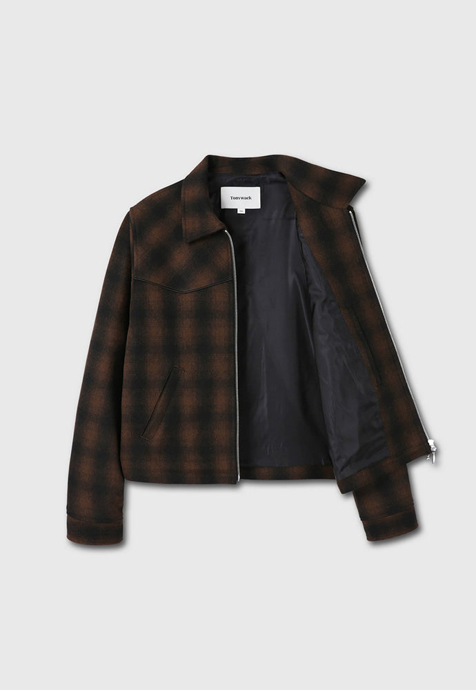 Tonywack - Ombré Wool Western Jacket (Brown/Black) product image 9 | TRAB K-Fashion Australia