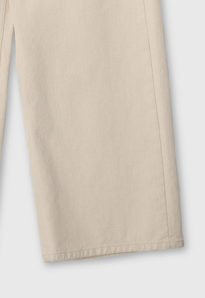 Tonywack - Wide-Leg Denim Jeans (Ecru) product image 14 | TRAB K-Fashion Australia