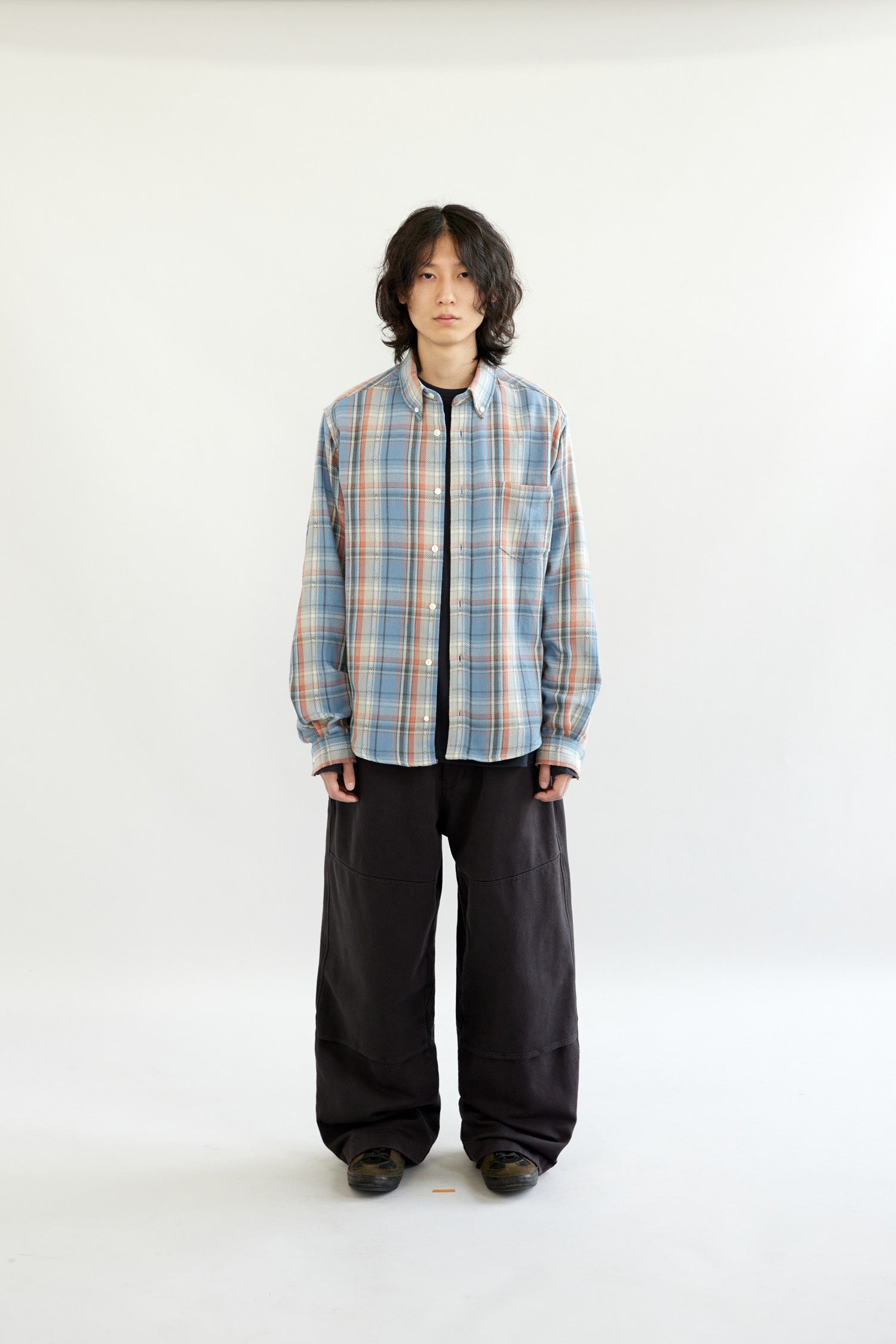 Hatchingroom - Double Knee Work Pants Washed (Charcoal) product image 3 | TRAB K-Fashion Australia