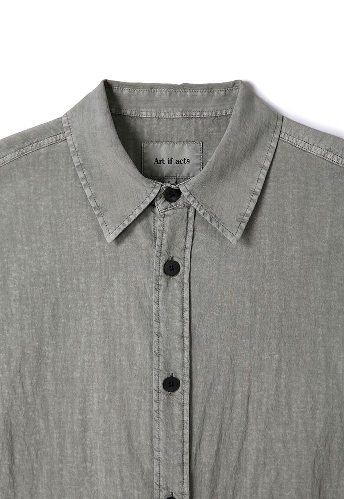 Art if acts - Garment Dyed Two Pocket Half Shirt (Cliff) product image 8 | TRAB K-Fashion Australia