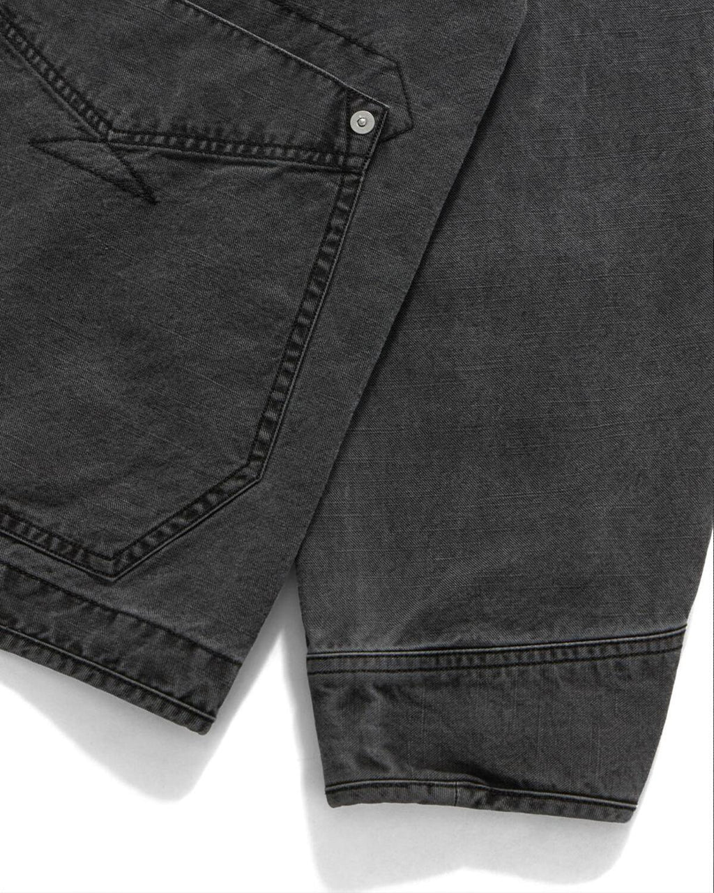Eastlogue - Wanderer Chore Jacket (Black Dyeing Linen) product image 11 | TRAB K-Fashion Australia