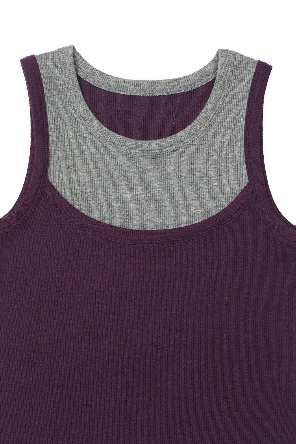 Deinet - D-Contrast Sleeveless (Purple) product image 3 | TRAB K-Fashion Australia