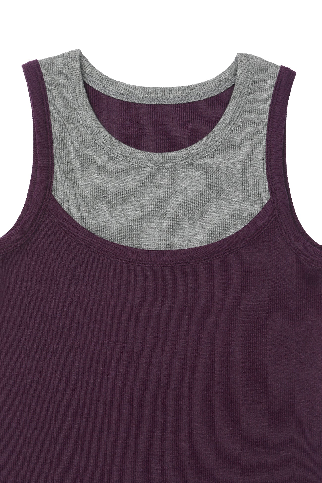Deinet - D-Contrast Sleeveless (Purple) product image 3 | TRAB K-Fashion Australia
