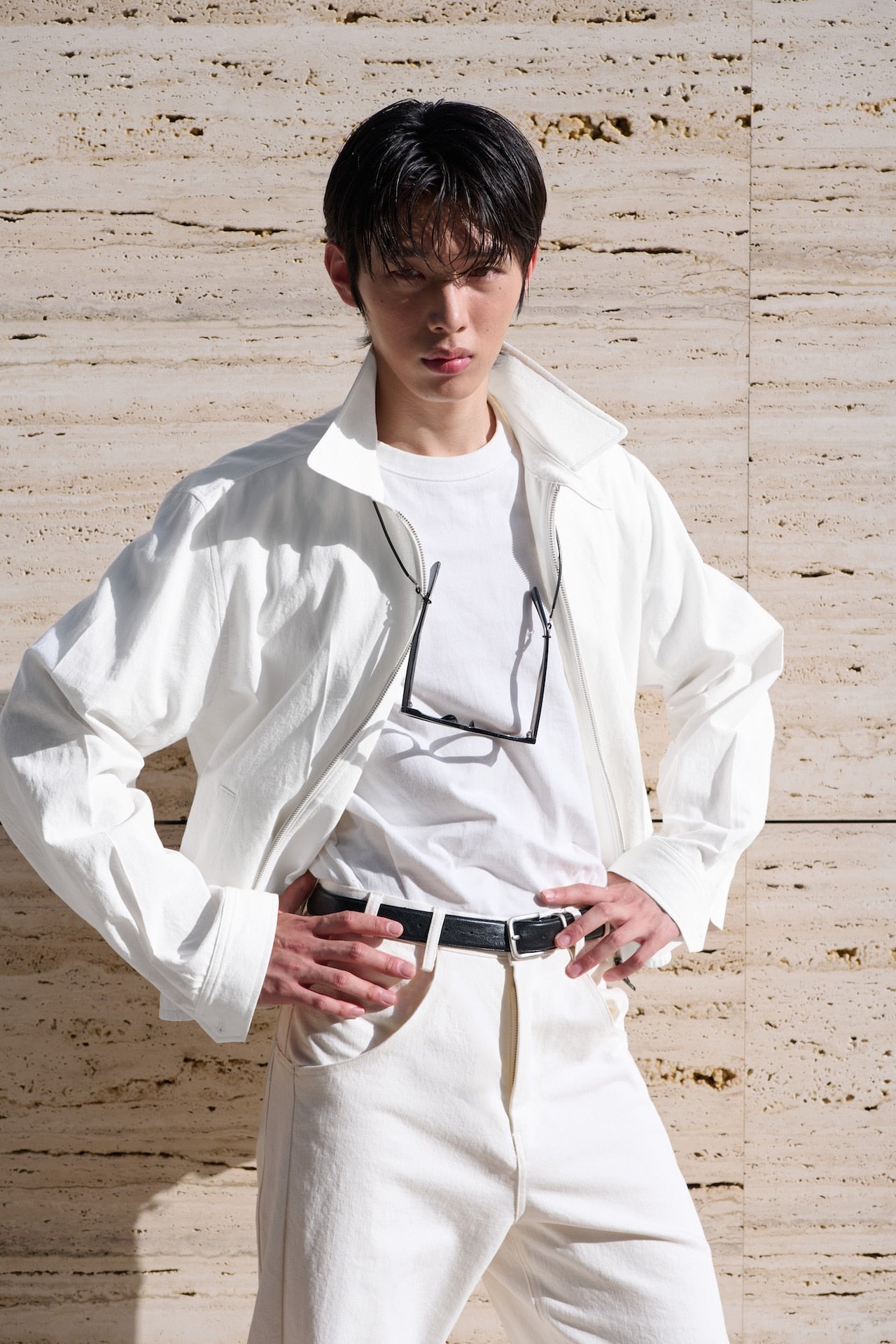 STU - Double Side Line Pants (White) product image 9 | TRAB K-Fashion Australia