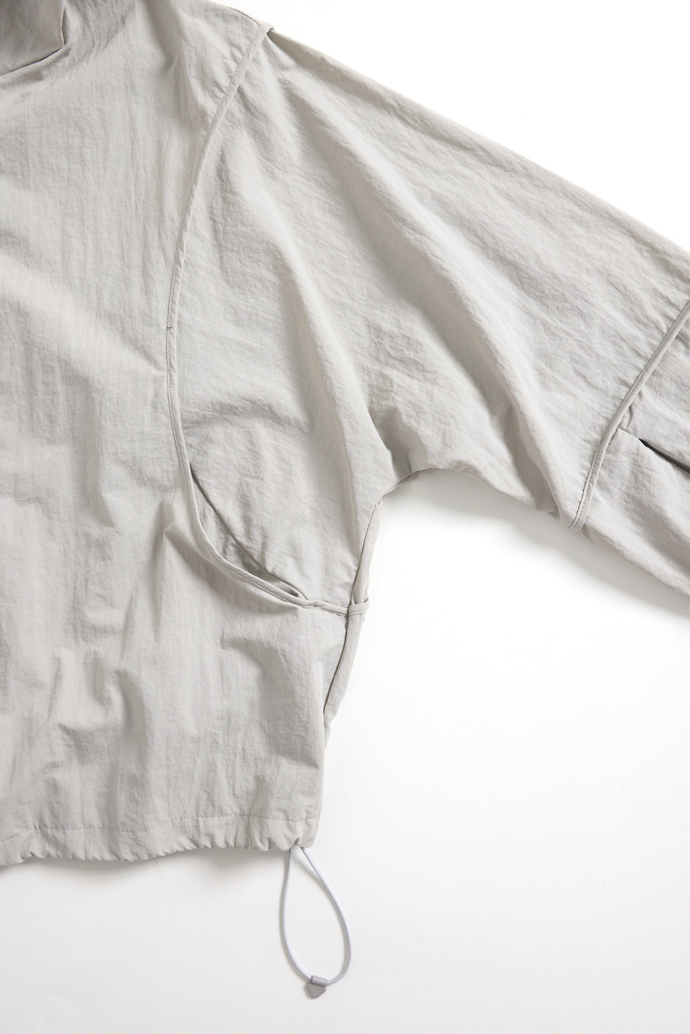 Hatchingroom - Crop Windbreaker Light (Grey) product image 4 | TRAB K-Fashion Australia