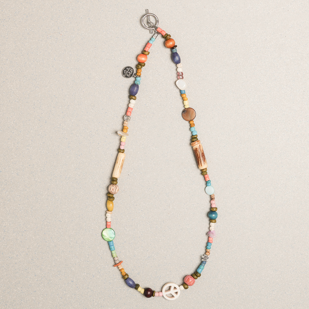 Towtow Archive - Peace Mark Symbol Necklace (OC) product image 3 | TRAB K-Fashion Australia
