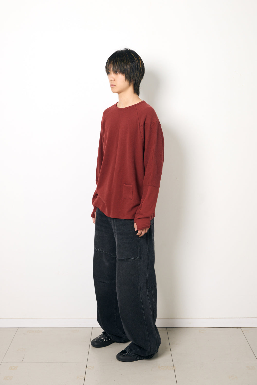 Hatchingroom - Incision Tee Dark (Red) product image 8 | TRAB K-Fashion Australia