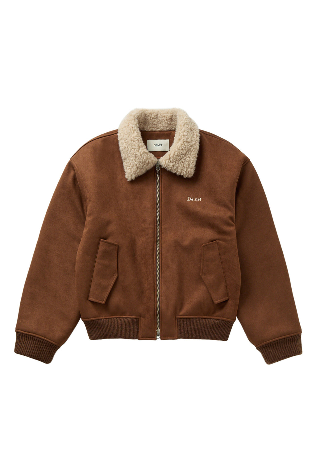 Deinet - Faux Suede Fur Mustang Jacket (Camel) product image 1 | TRAB K-Fashion Australia