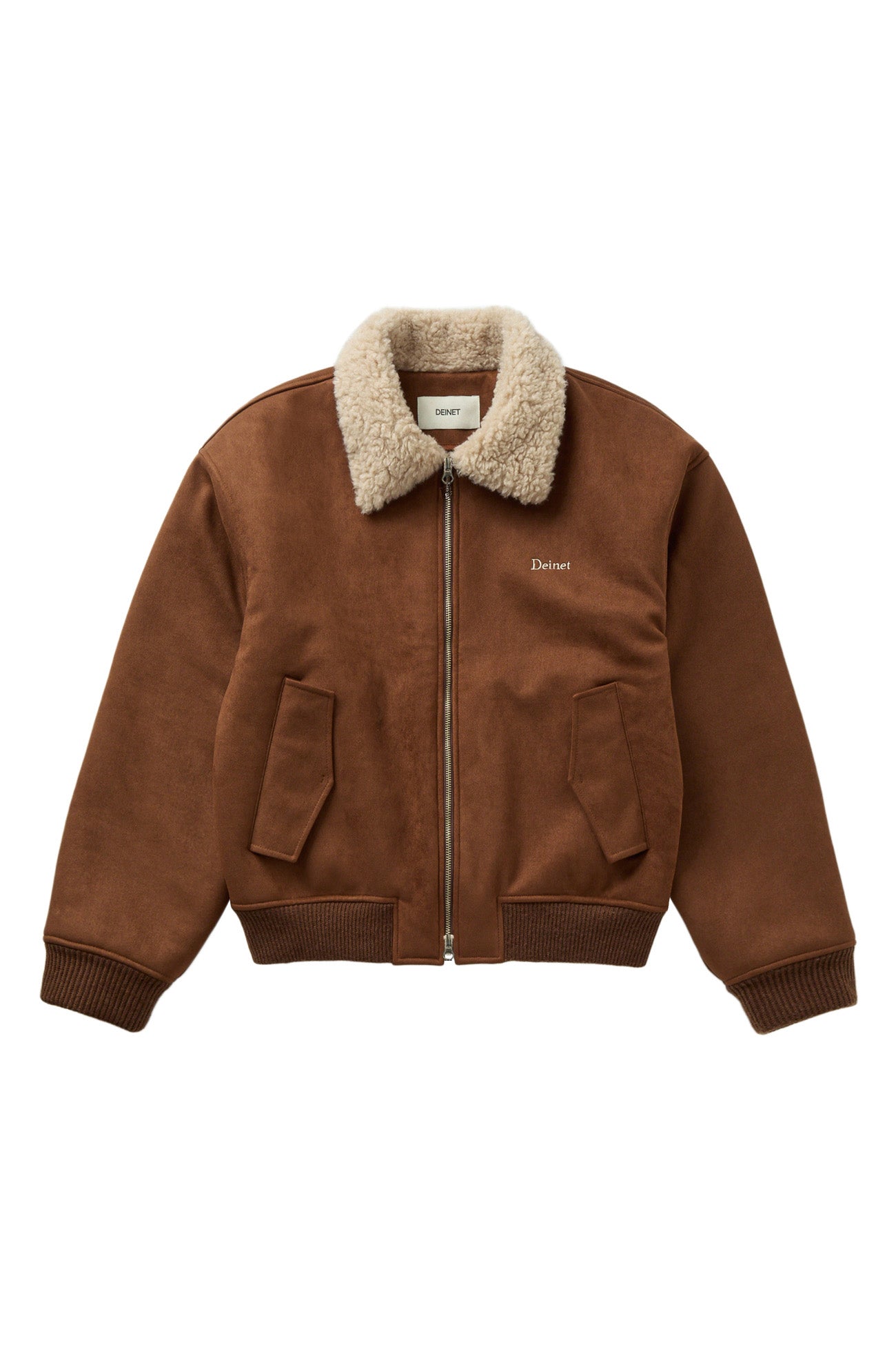 Deinet - Faux Suede Fur Mustang Jacket (Camel) product image 1 | TRAB K-Fashion Australia