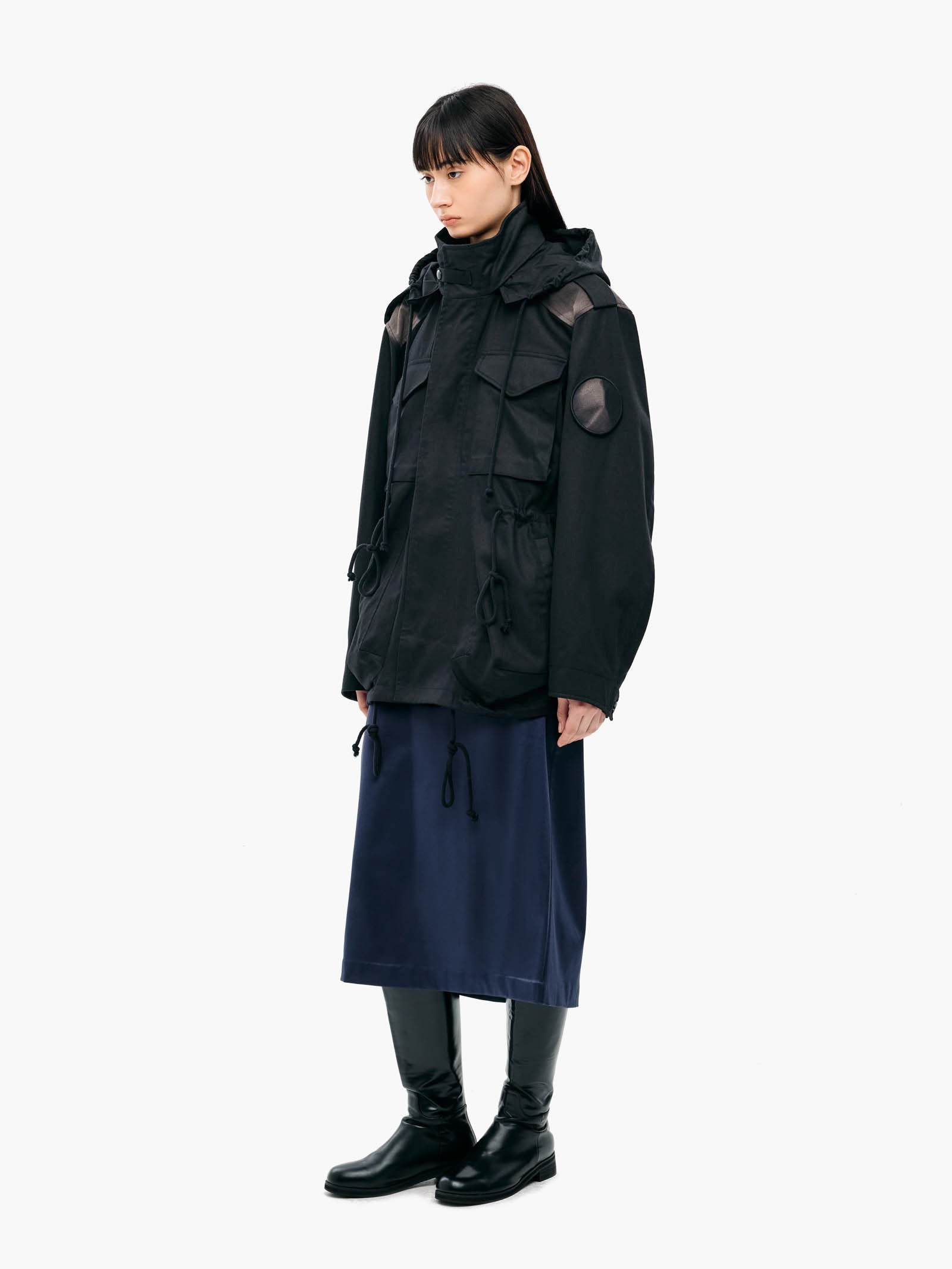 Jiyong Kim - Sun-Bleached Field Jacket (Black) product image 4 | TRAB K-Fashion Australia