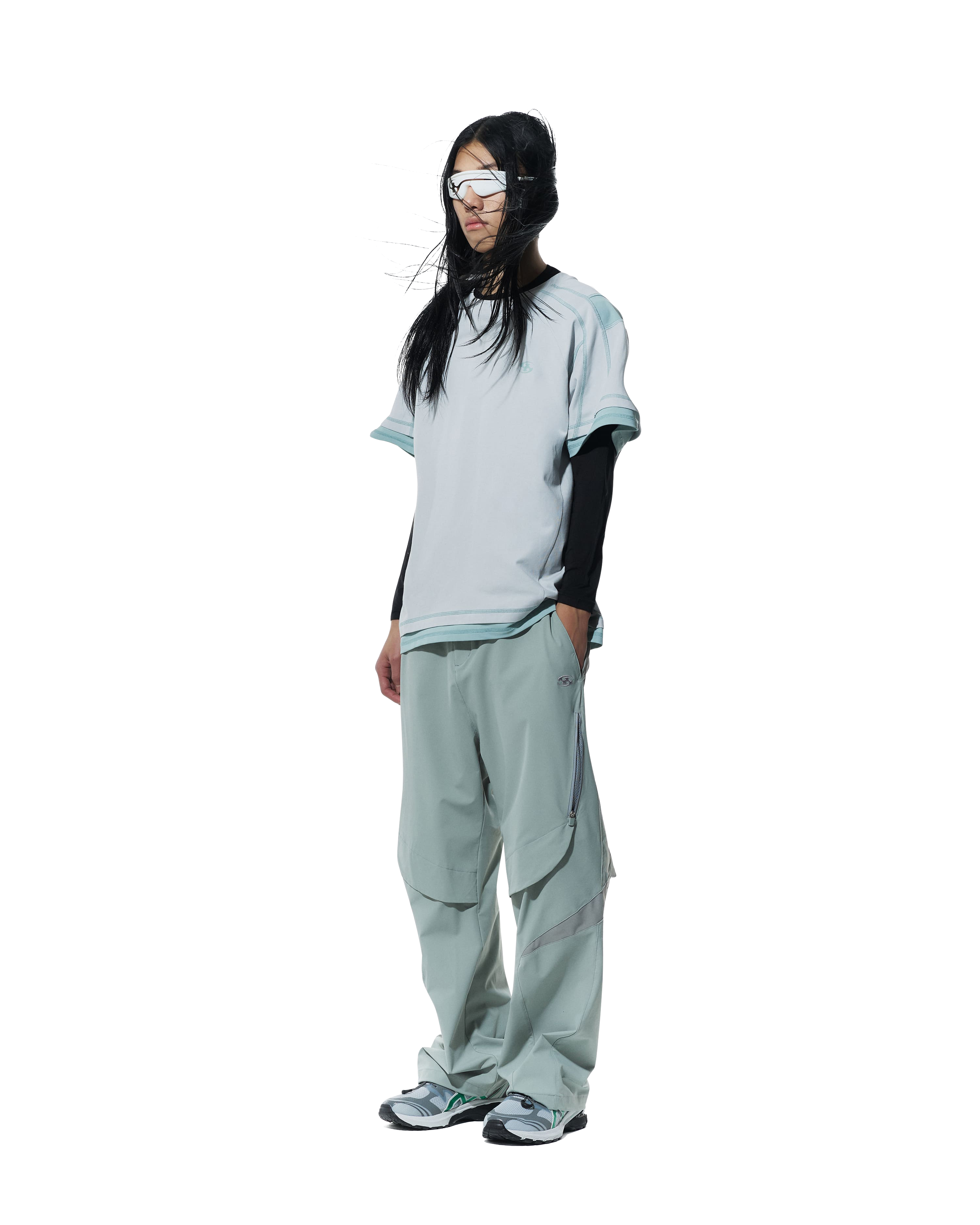 San San Gear - Flash Pants (Grey) product image 2 | TRAB K-Fashion Australia