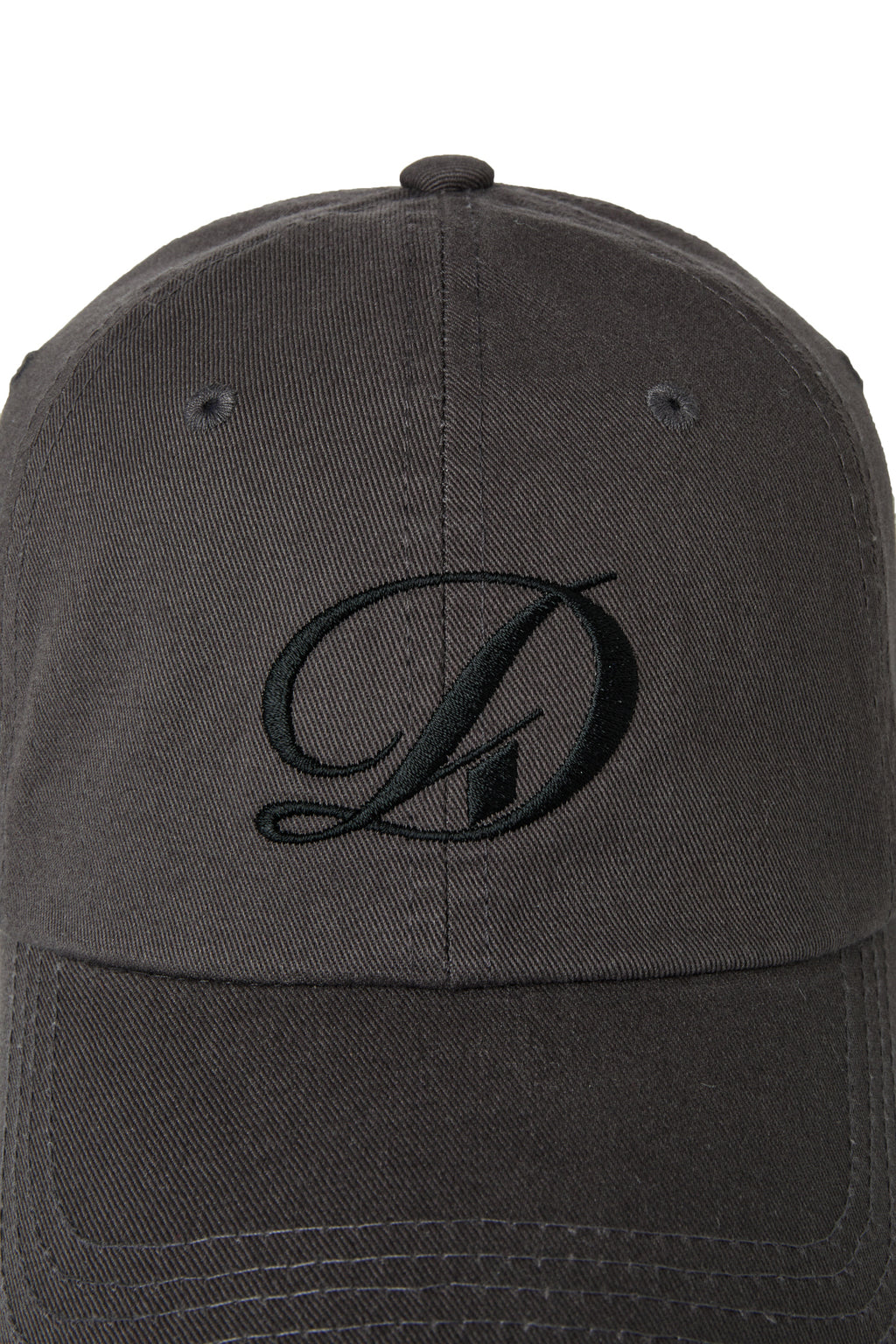 Deinet - Essential D Logo Ball Cap (Charcoal) product image 6 | TRAB K-Fashion Australia