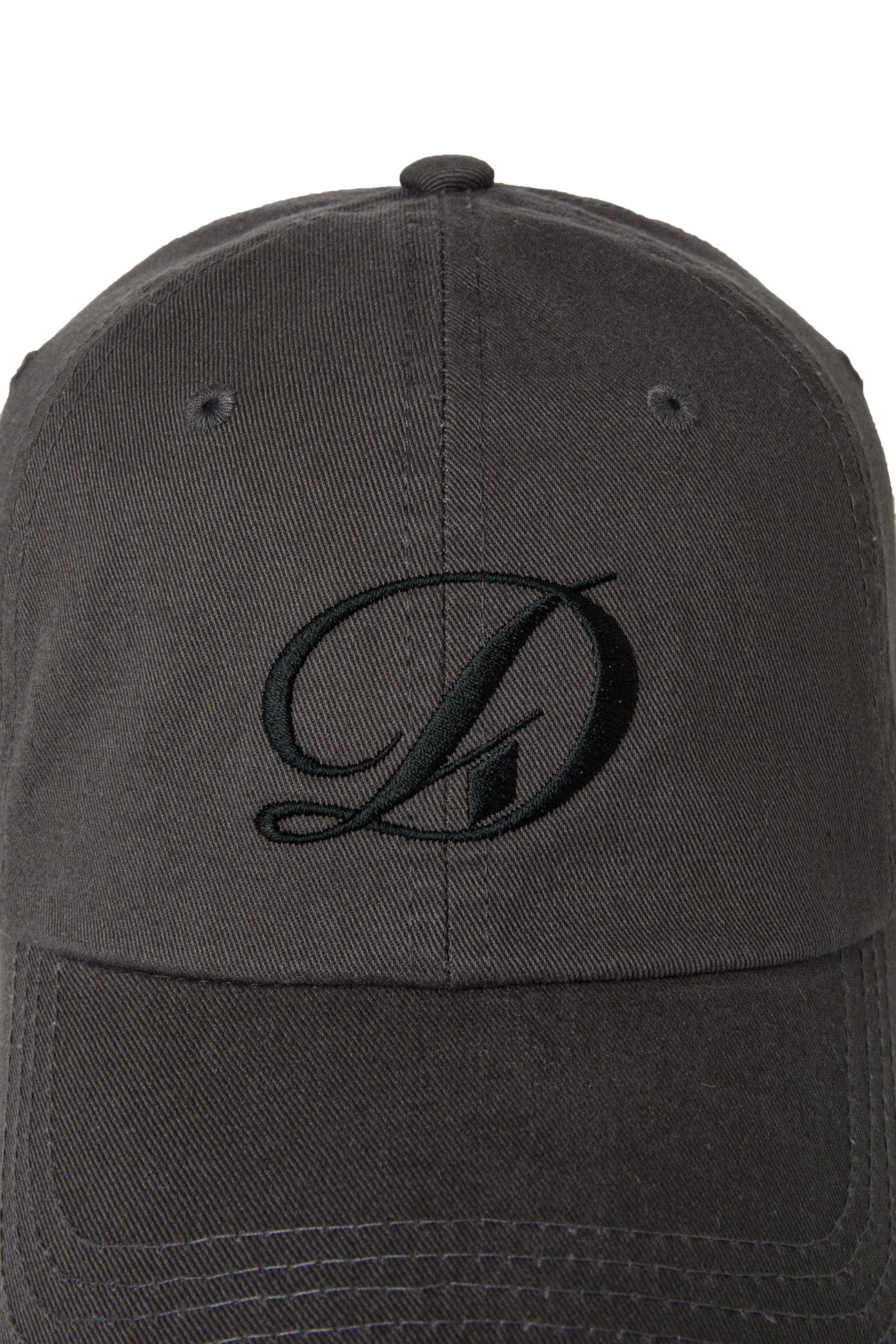 Deinet - Essential D Logo Ball Cap (Charcoal) product image 6 | TRAB K-Fashion Australia