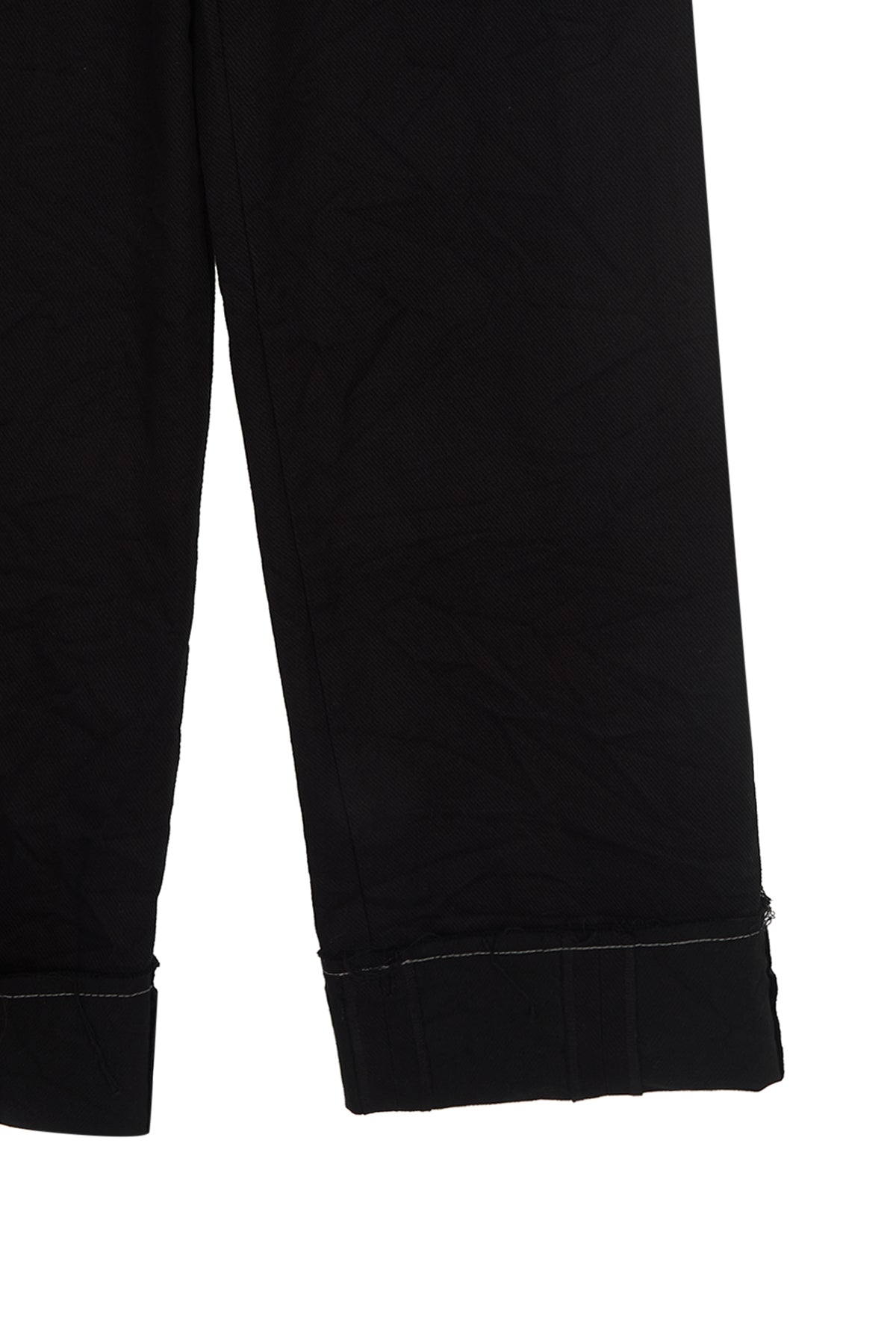 Matin Kim - Pigment Washed Denim Pants (Dark Navy) product image 4 | TRAB K-Fashion Australia