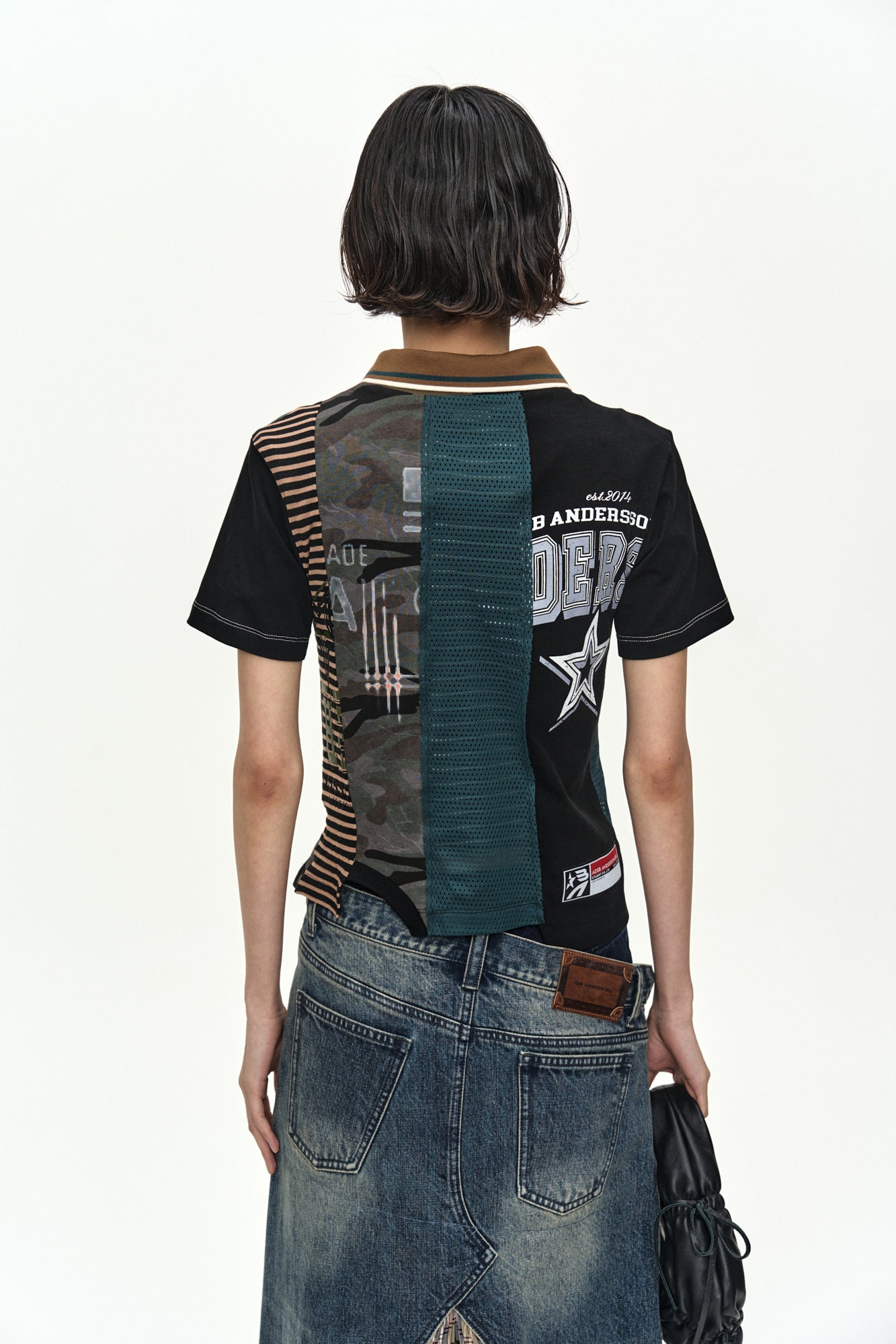 Andersson Bell - Reworked Vintage Jersey T-Shirt (Black) product image 7 | TRAB K-Fashion Australia