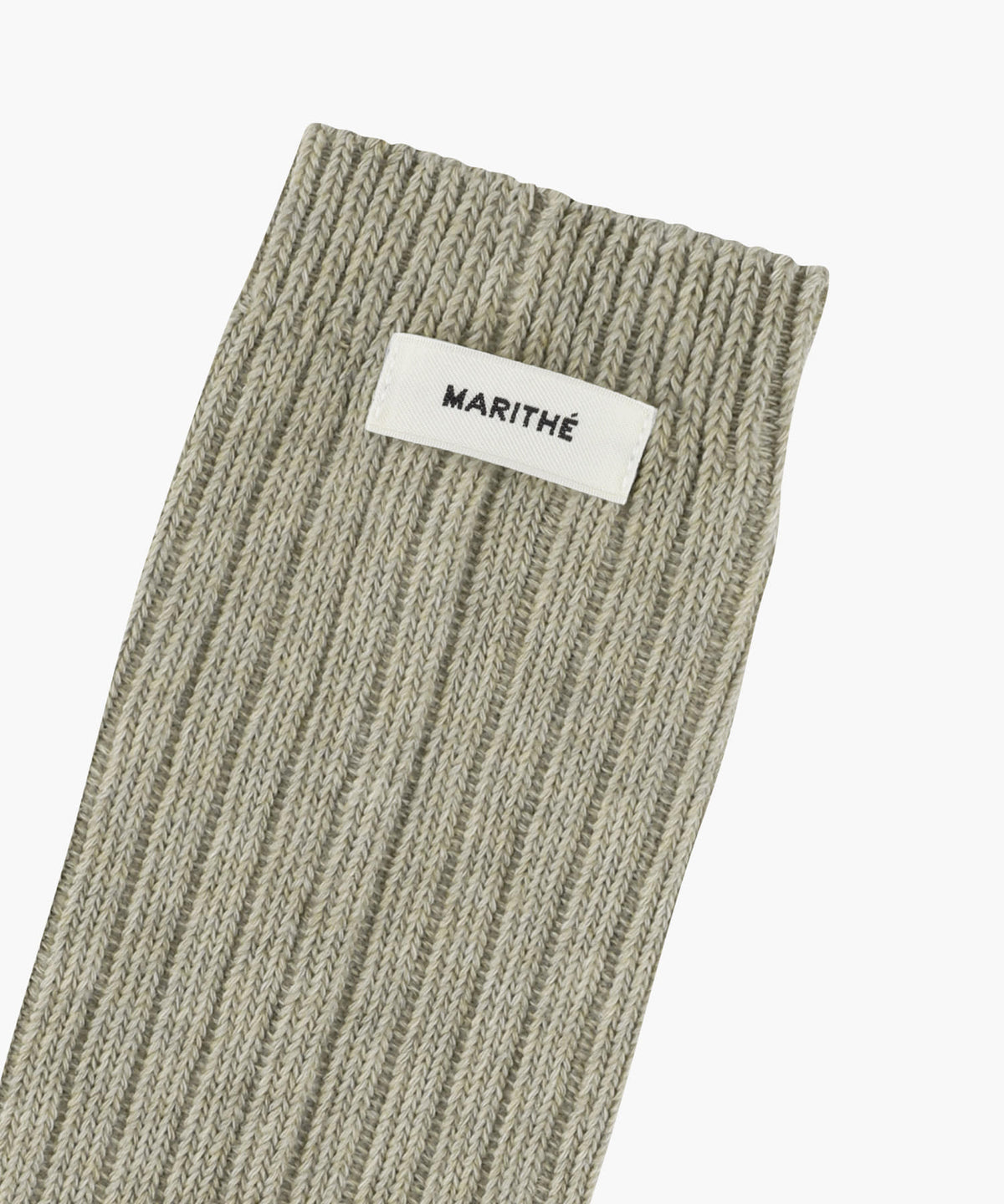 Marithe & Francois Girbaud - Basic Soft Middle Socks (Oatmeal) product image 2 | TRAB K-Fashion Australia