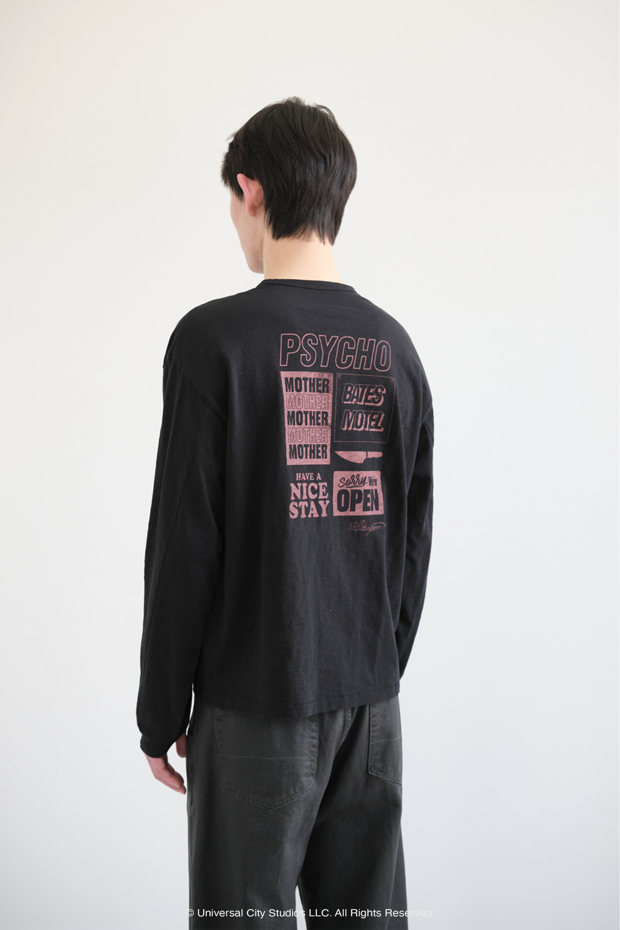 Hatchingroom - Psycho Tee (Black) product image 6 | TRAB K-Fashion Australia