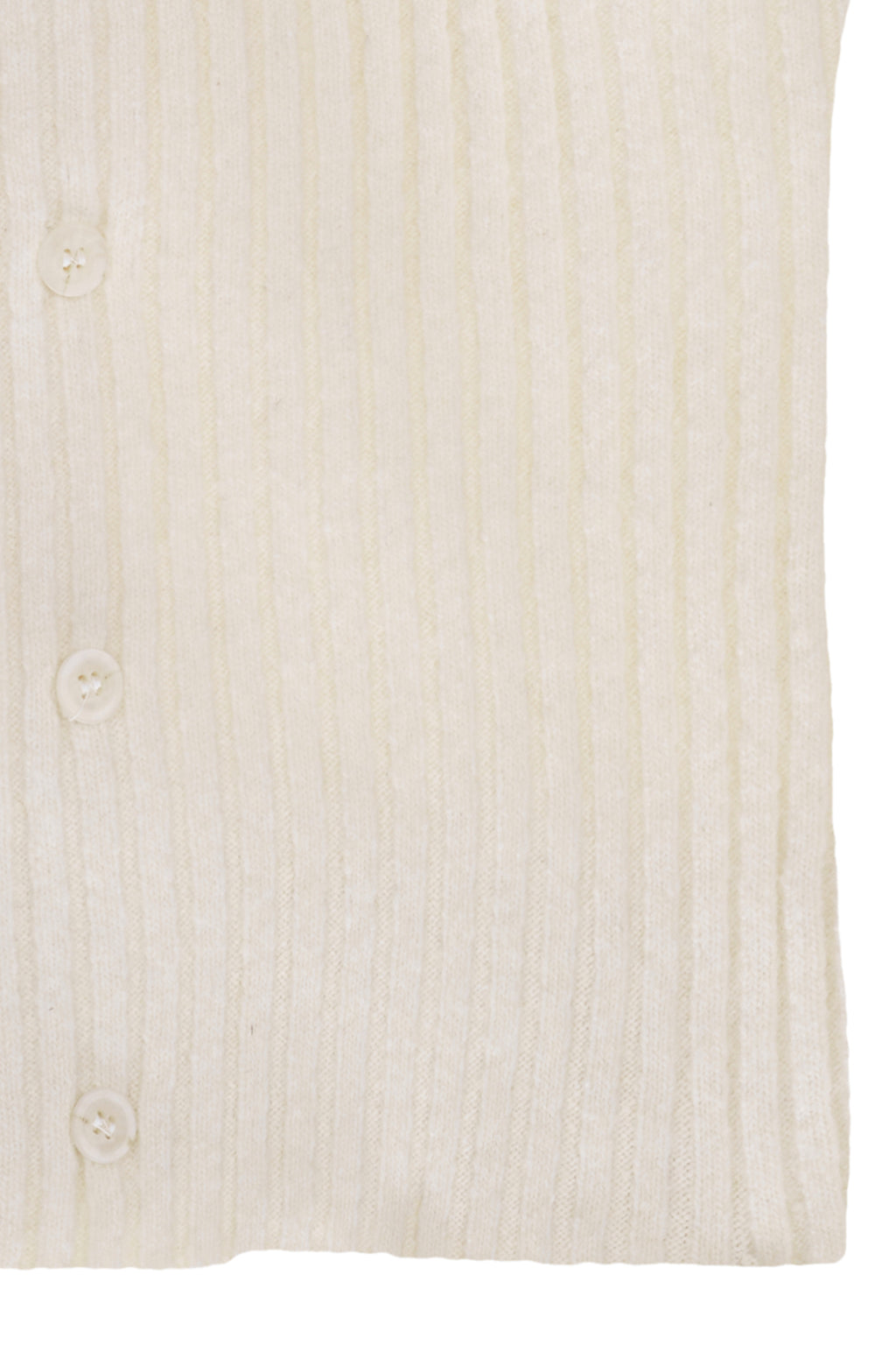 Matin Kim - Button Point Shawl Knit Muffler (Ivory) product image 4 | TRAB K-Fashion Australia