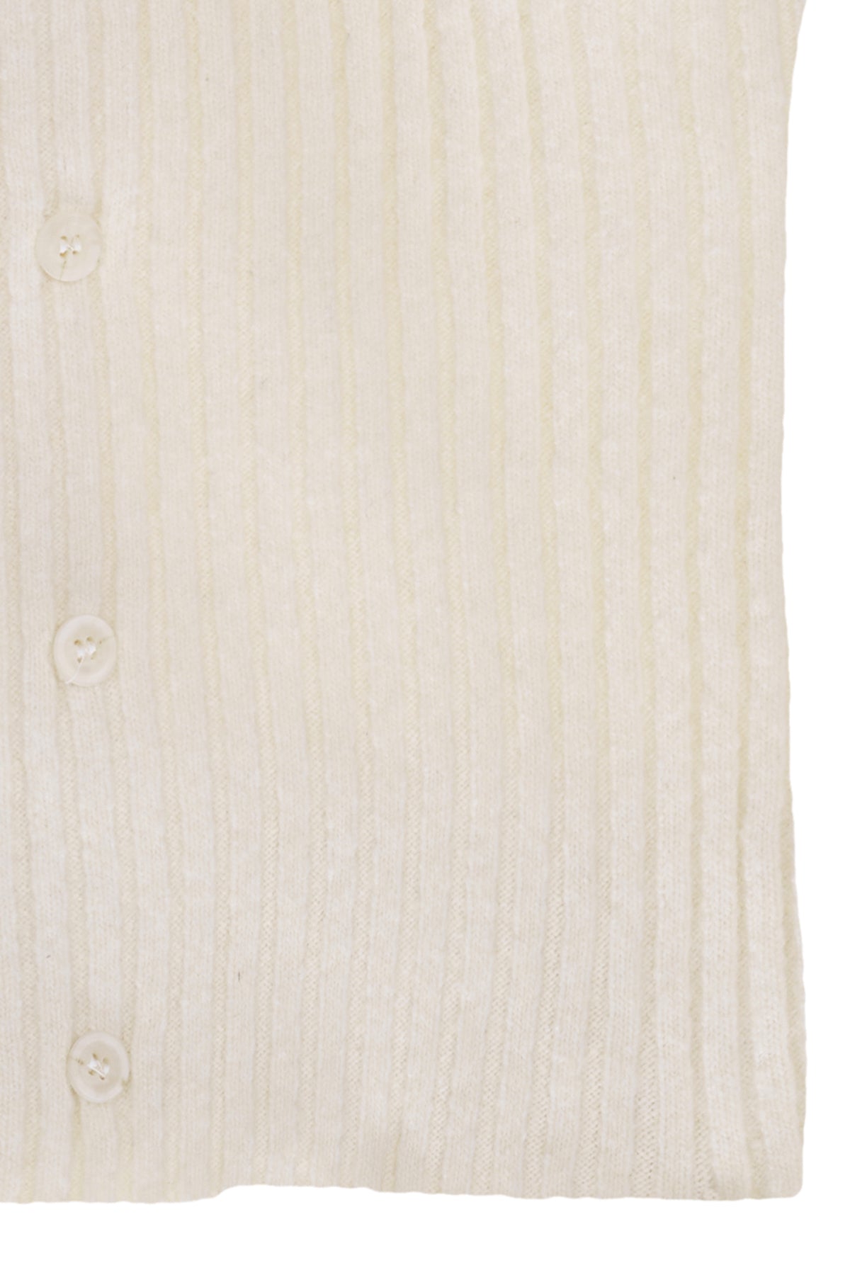 Matin Kim - Button Point Shawl Knit Muffler (Ivory) product image 4 | TRAB K-Fashion Australia