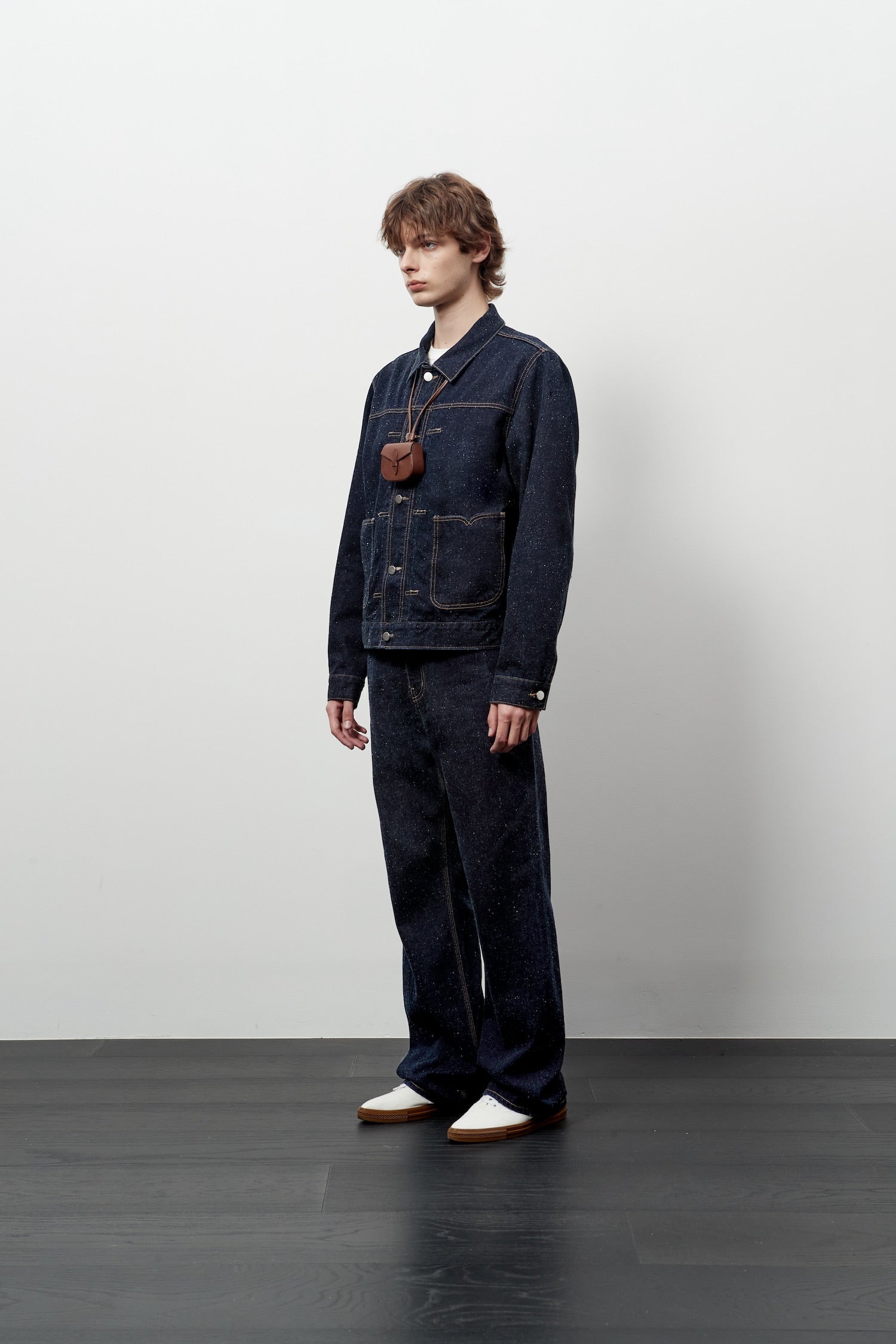Stu - Husk Indigo Denim Jacket (Blue) product image 2 | TRAB K-Fashion Australia