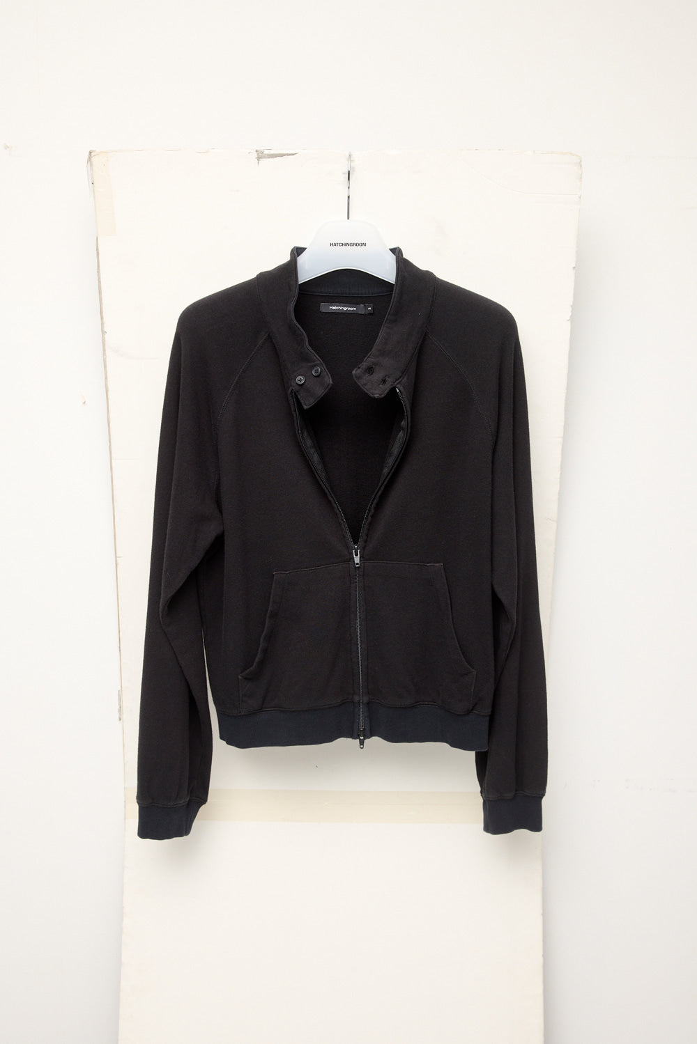 Hatchingroom - VTG Harrington Cardigan (Bleached Black) product image 3 | TRAB K-Fashion Australia