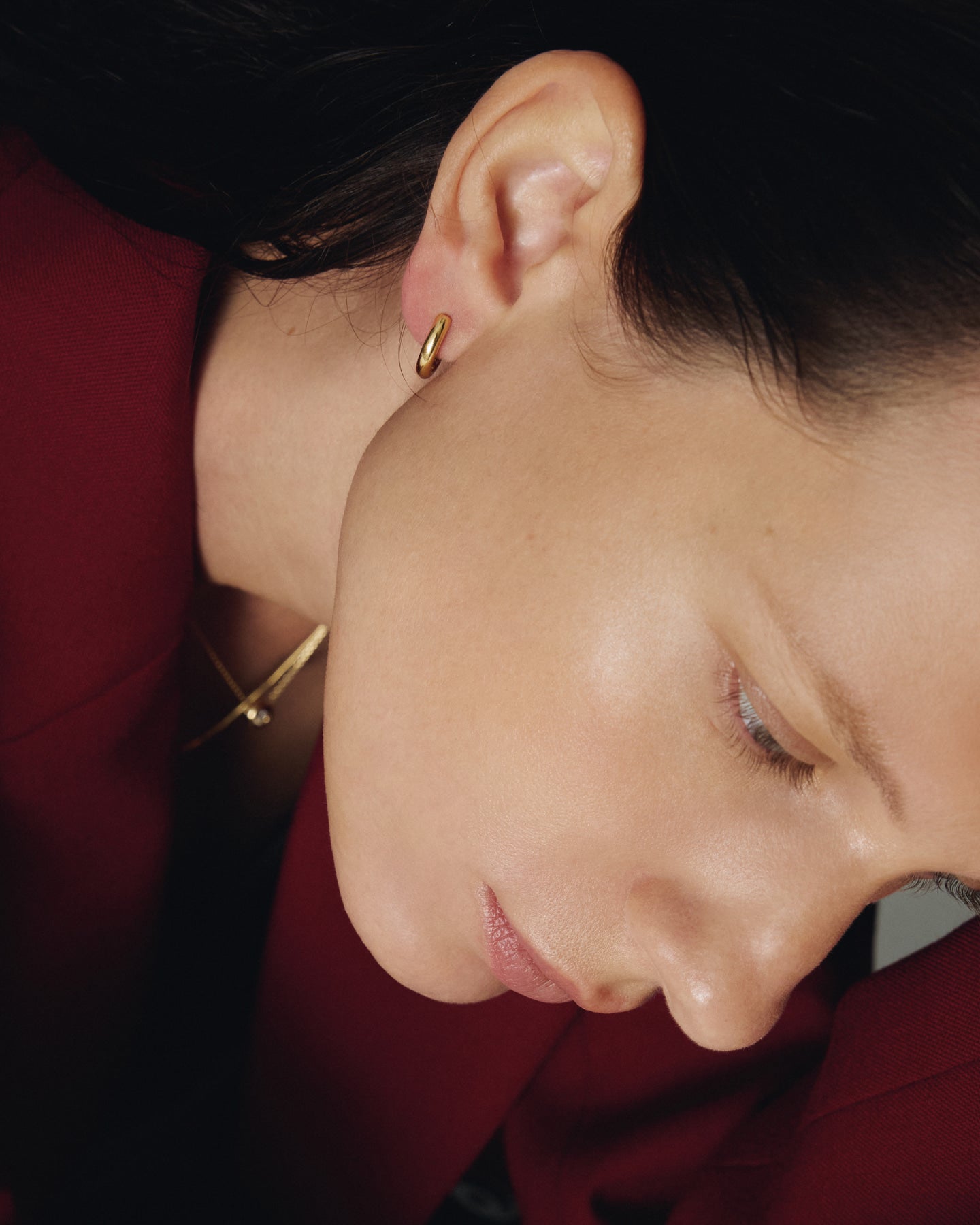 Numbering - Basic Hoop Earrings #3208 product image 7 | TRAB K-Fashion Australia