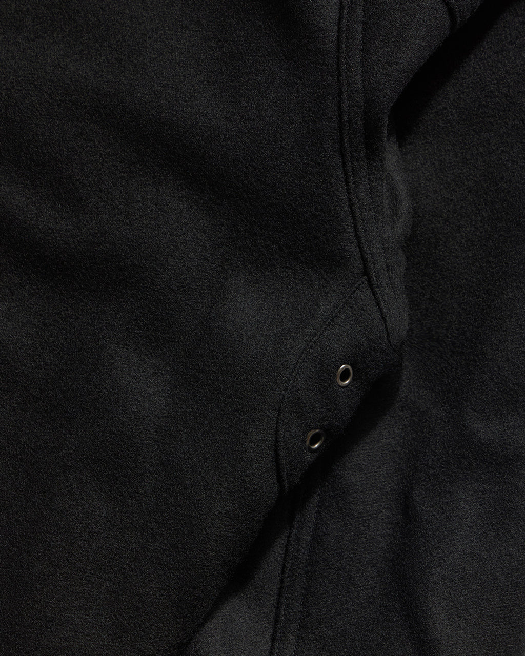 Eastlogue - Deck Hoodie Parka (Black Melton Wool) product image 5 | TRAB K-Fashion Australia