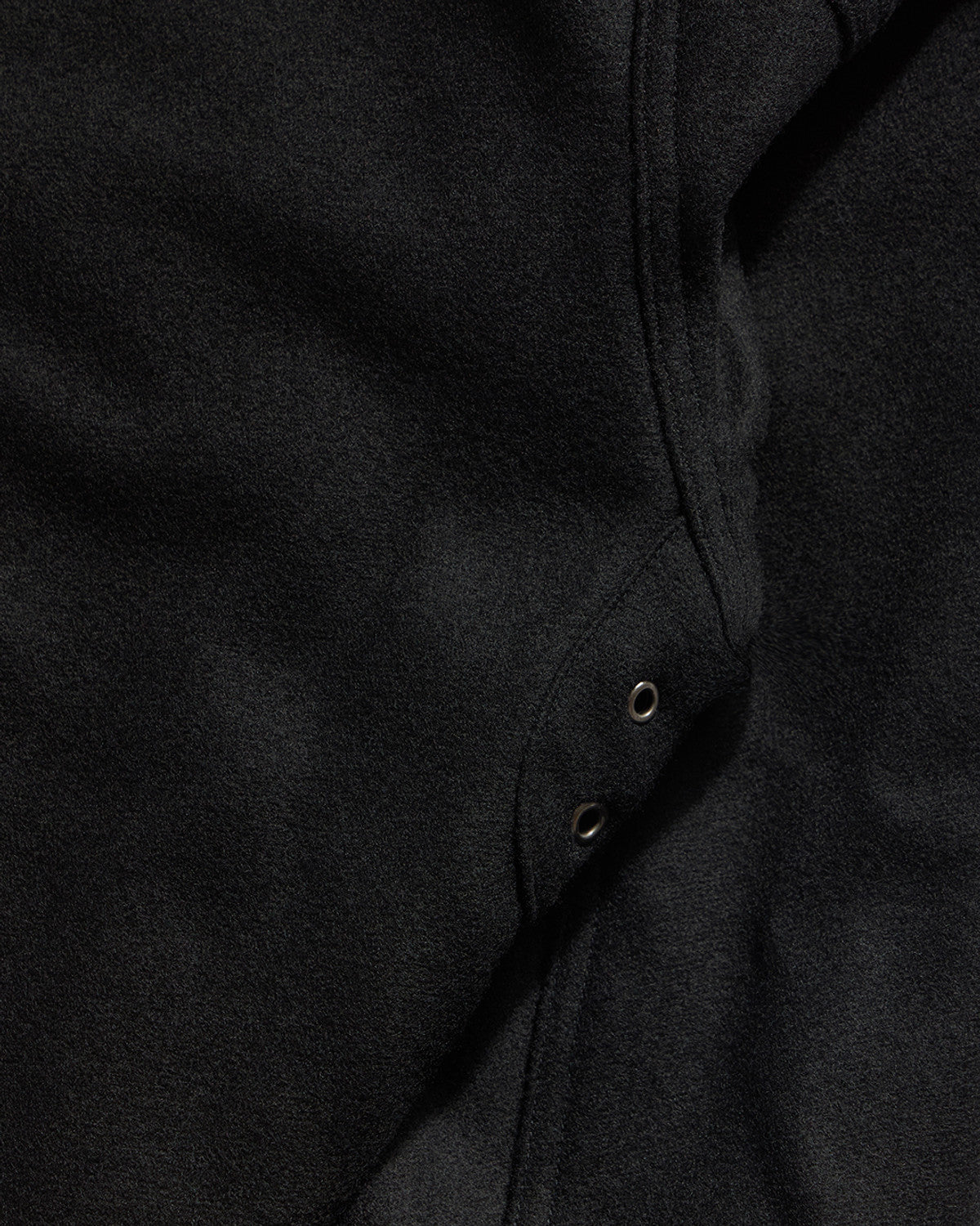 Eastlogue - Deck Hoodie Parka (Black Melton Wool) product image 5 | TRAB K-Fashion Australia