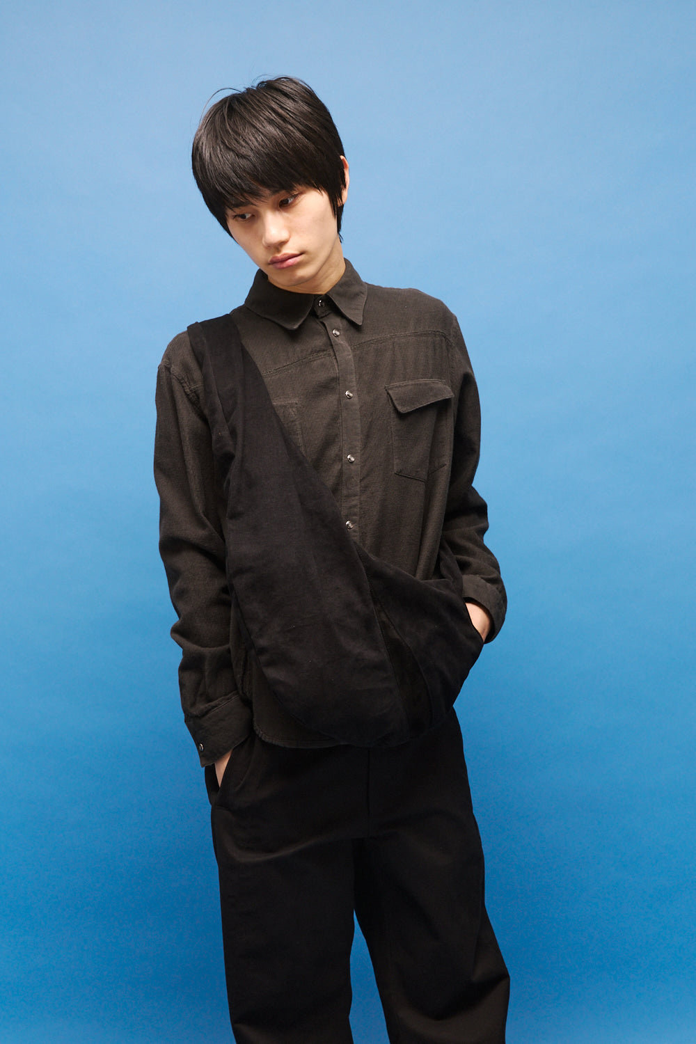 Hatchingroom - Curved Bag (Black) product image 7 | TRAB K-Fashion Australia