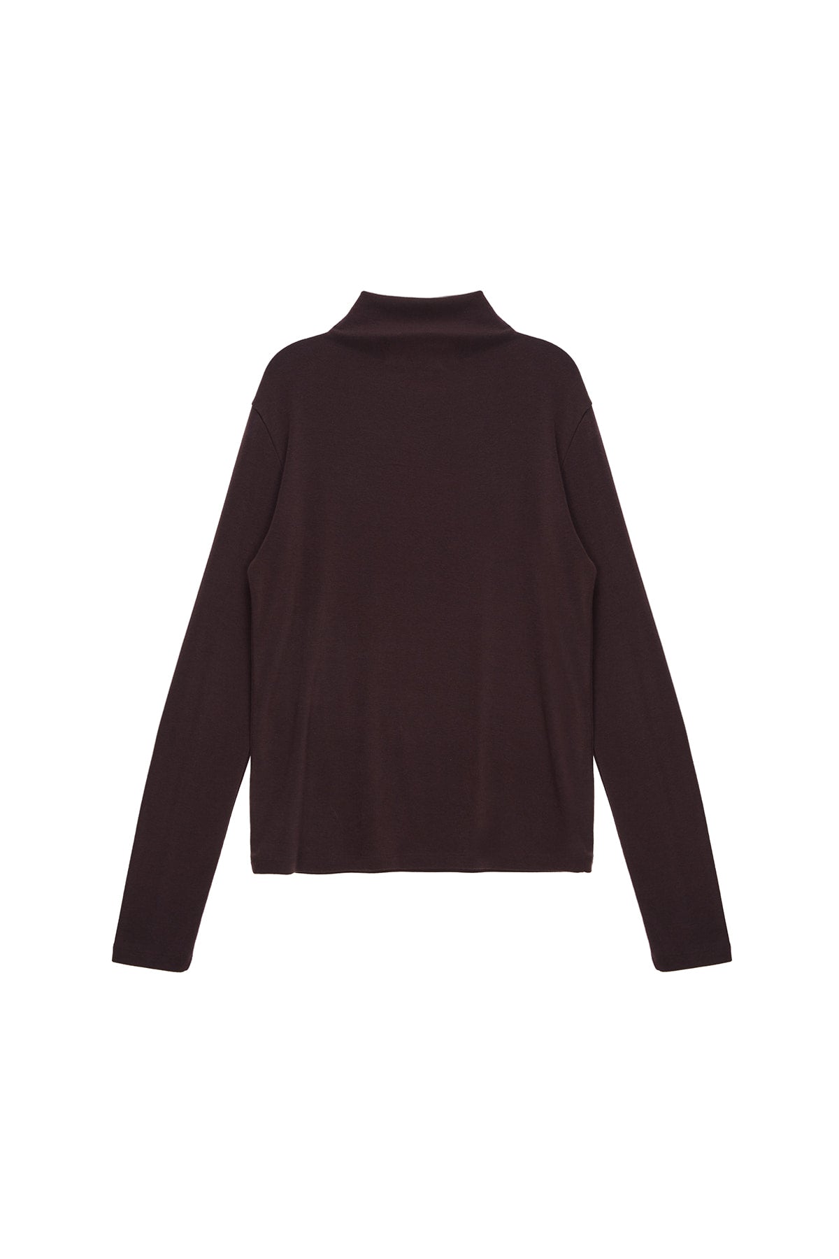 Matin Kim - Basic Turtle Neck (Brown) product image 2 | TRAB K-Fashion Australia