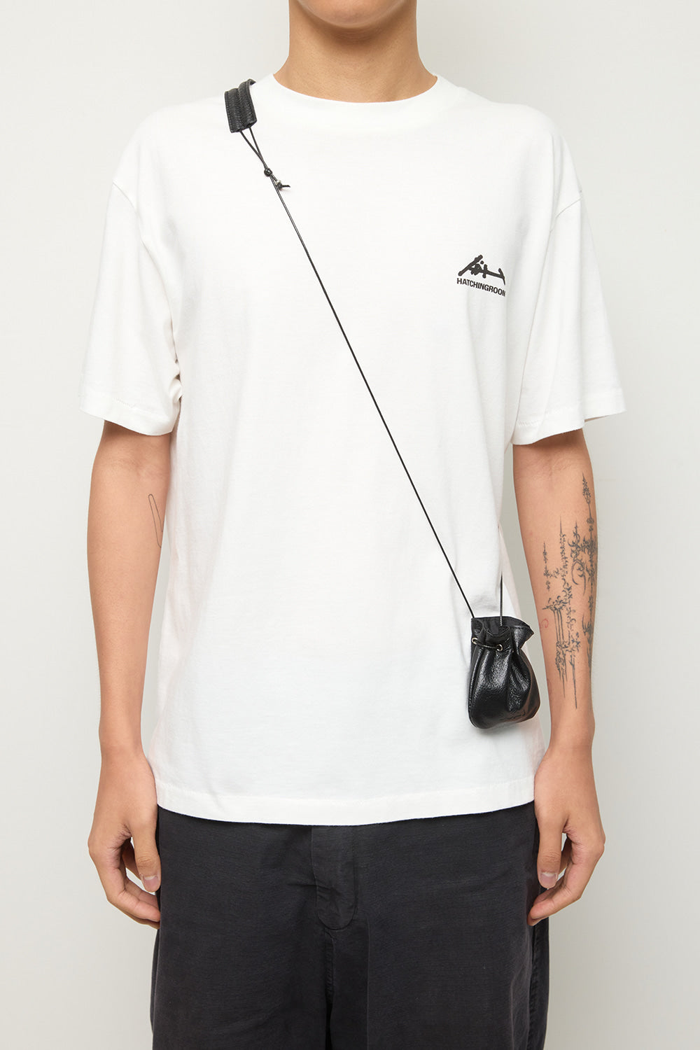 Hatchingroom - Shirakami Woods Leather Pick Pouch (Black) product image 10 | TRAB K-Fashion Australia