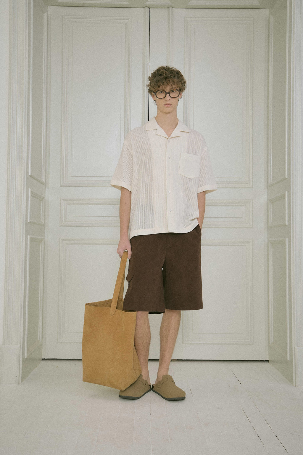 Stu - Half Pants (Brown) product image 4 | TRAB K-Fashion Australia