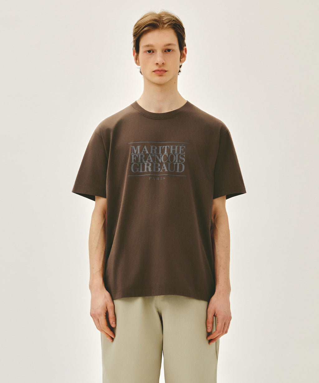 Marithe & Francois Girbaud - Classic Logo Tee (Brown) product image 1 | TRAB K-Fashion Australia
