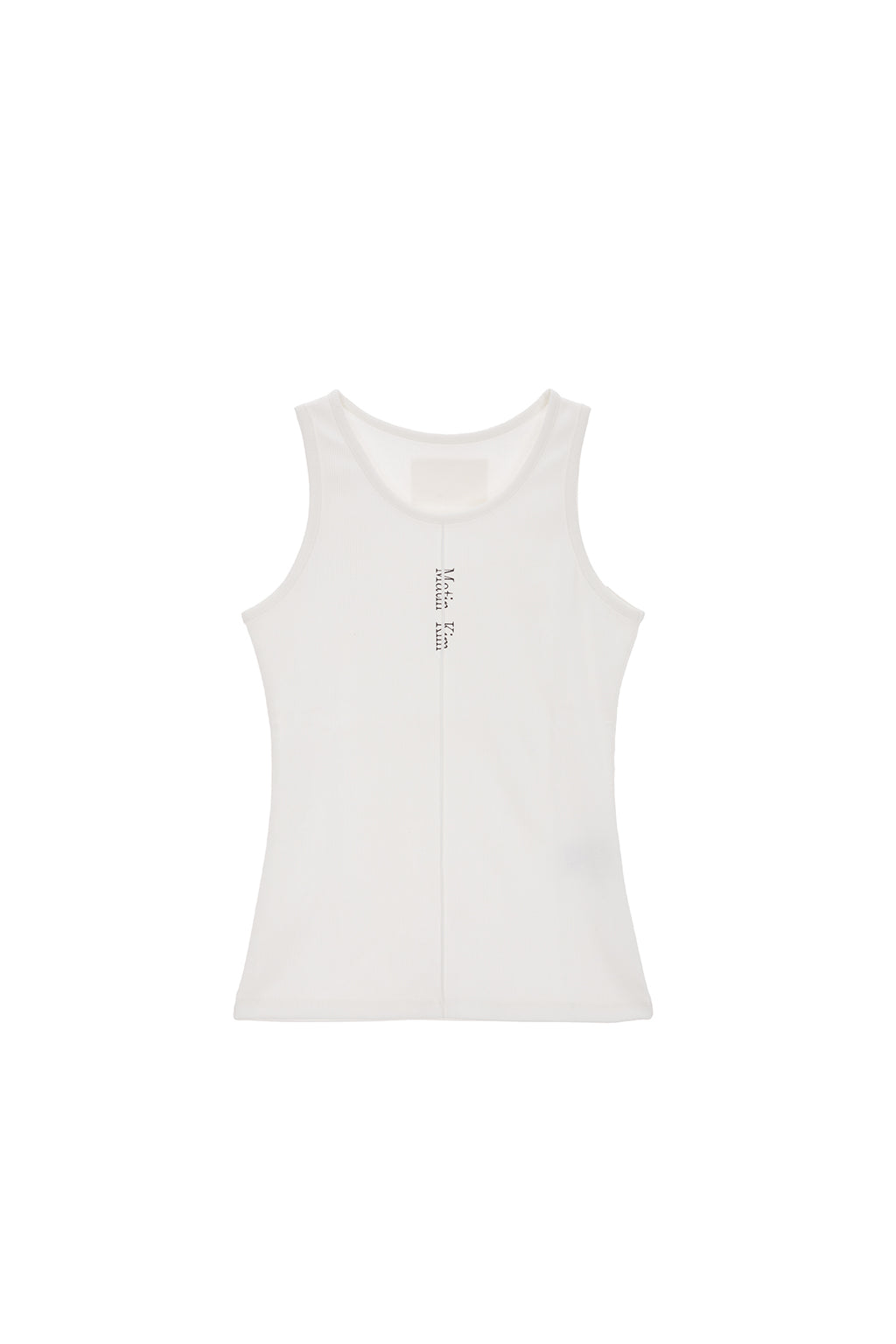 Matin Kim - [Pre-Order – Ships June 30] Pintuck Sleeveless Top (White) product image 1 | TRAB K-Fashion Australia