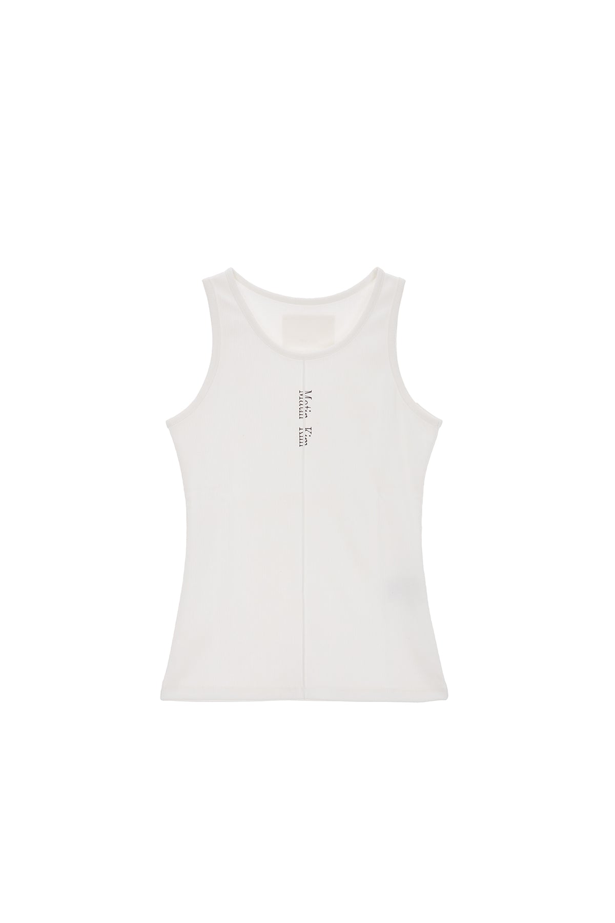 Matin Kim - [Pre-Order – Ships June 30] Pintuck Sleeveless Top (White) product image 1 | TRAB K-Fashion Australia