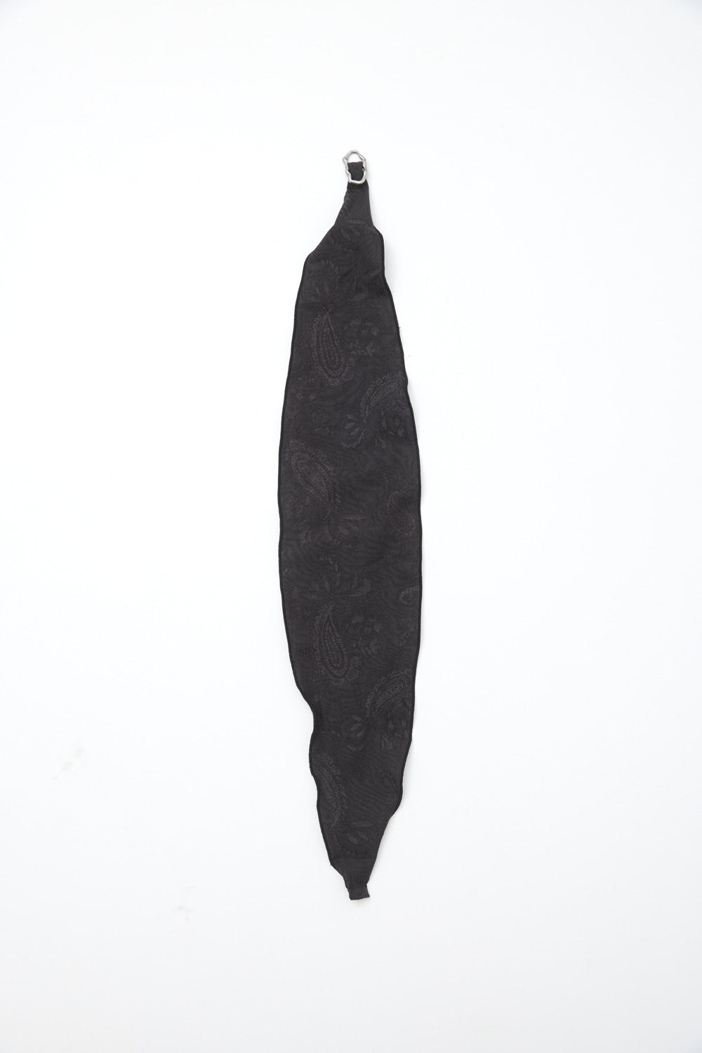 Hatchingroom - Keyring Scarf Paisley Charcoal (OC) product image 3 | TRAB K-Fashion Australia