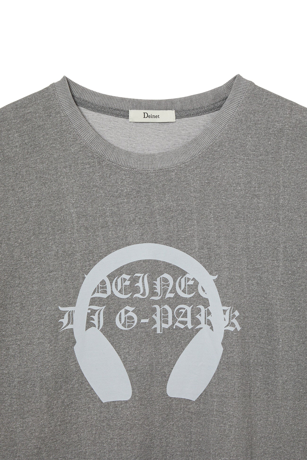 Deinet - Headset Oversized T-Shirt (Charcoal) product image 3 | TRAB K-Fashion Australia