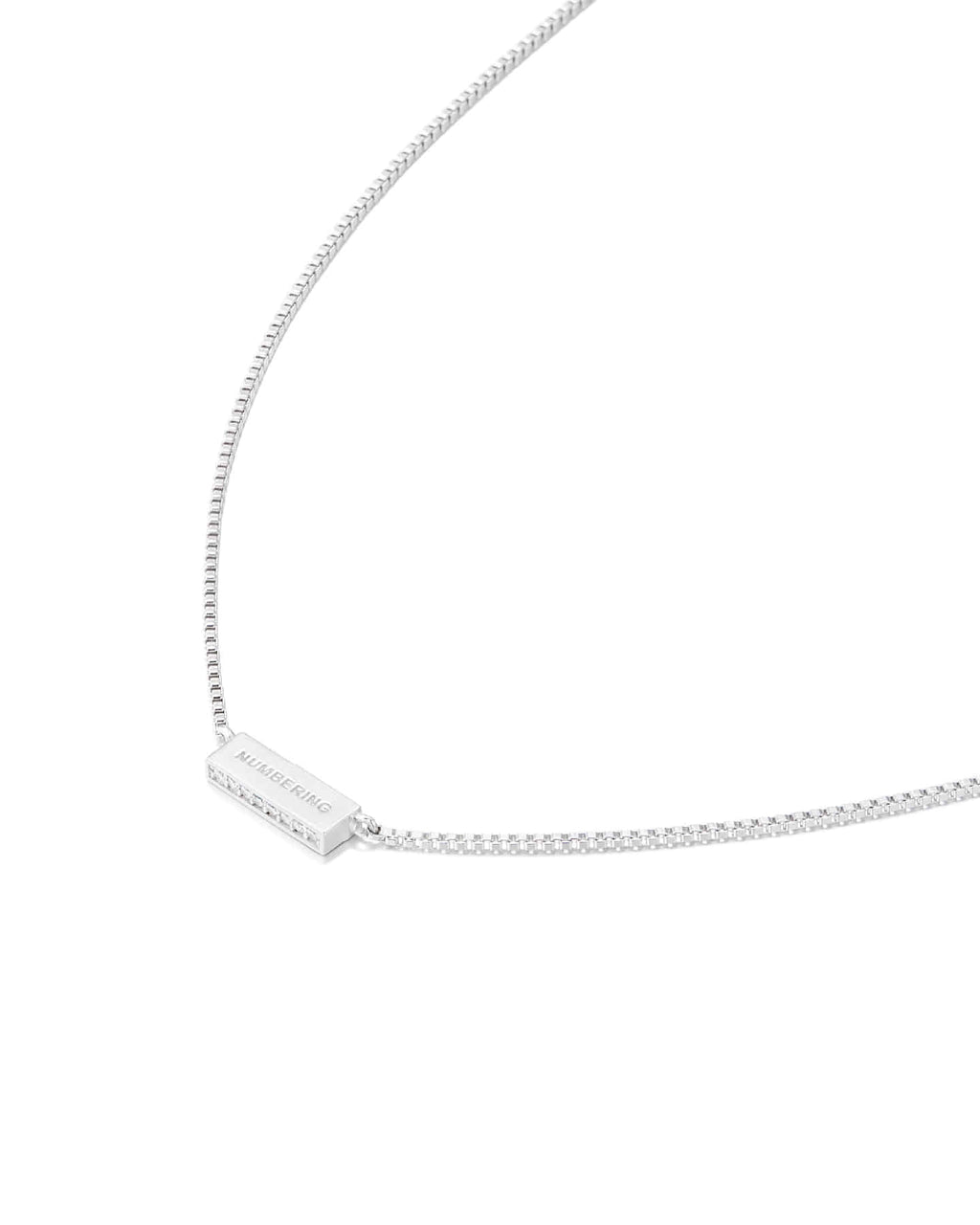 Numbering - Side Pave Bar Necklace #3726 product image 7 | TRAB K-Fashion Australia