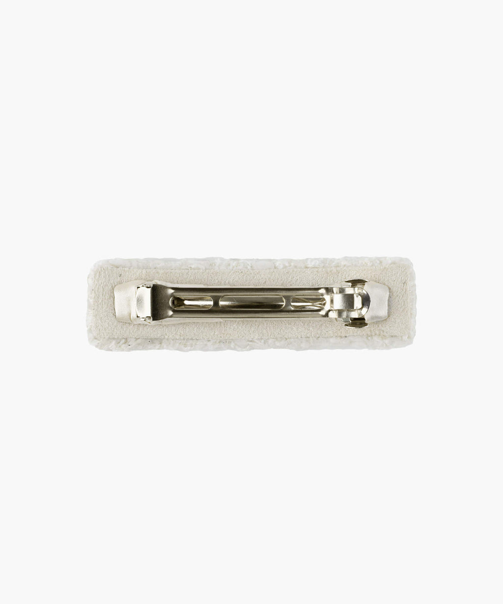 Marithe & Francois Girbaud - Tweed Hair Pin (Ivory) product image 2 | TRAB K-Fashion Australia