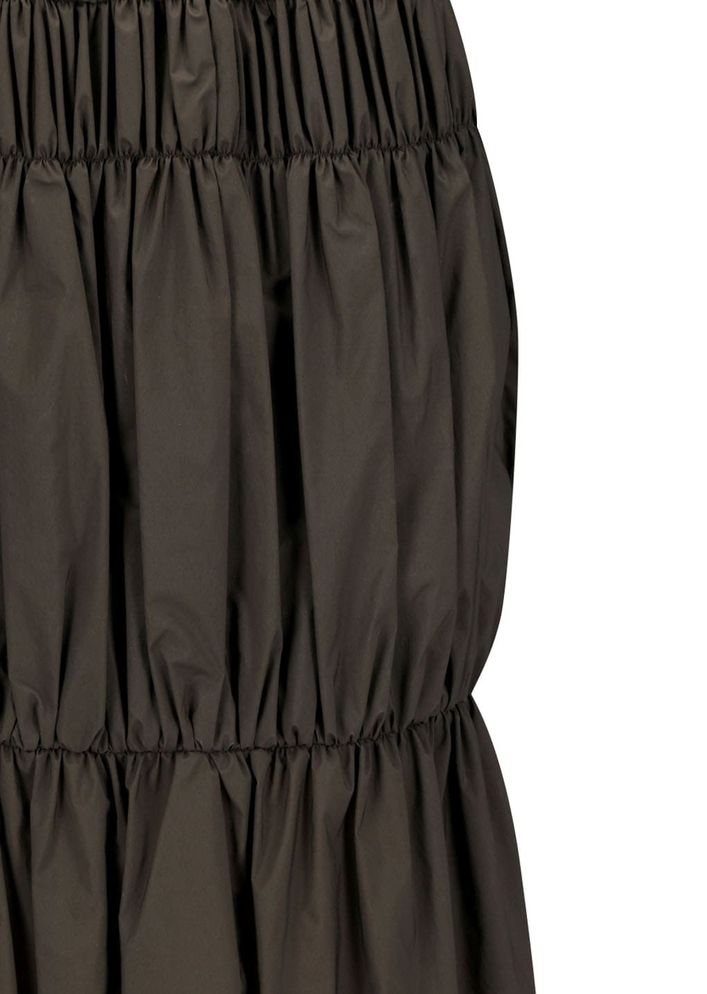 Amomento - Nylon Shirring Skirt (Brown) product image 8 | TRAB K-Fashion Australia