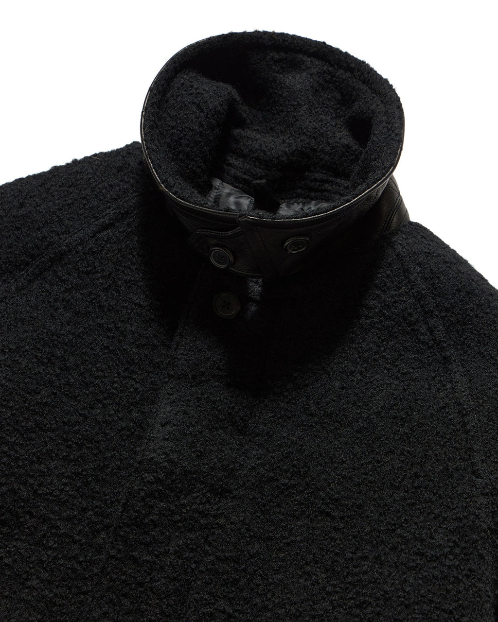 Eastlogue - Highland Balmacaan Coat (Ashed Black) product image 4 | TRAB K-Fashion Australia
