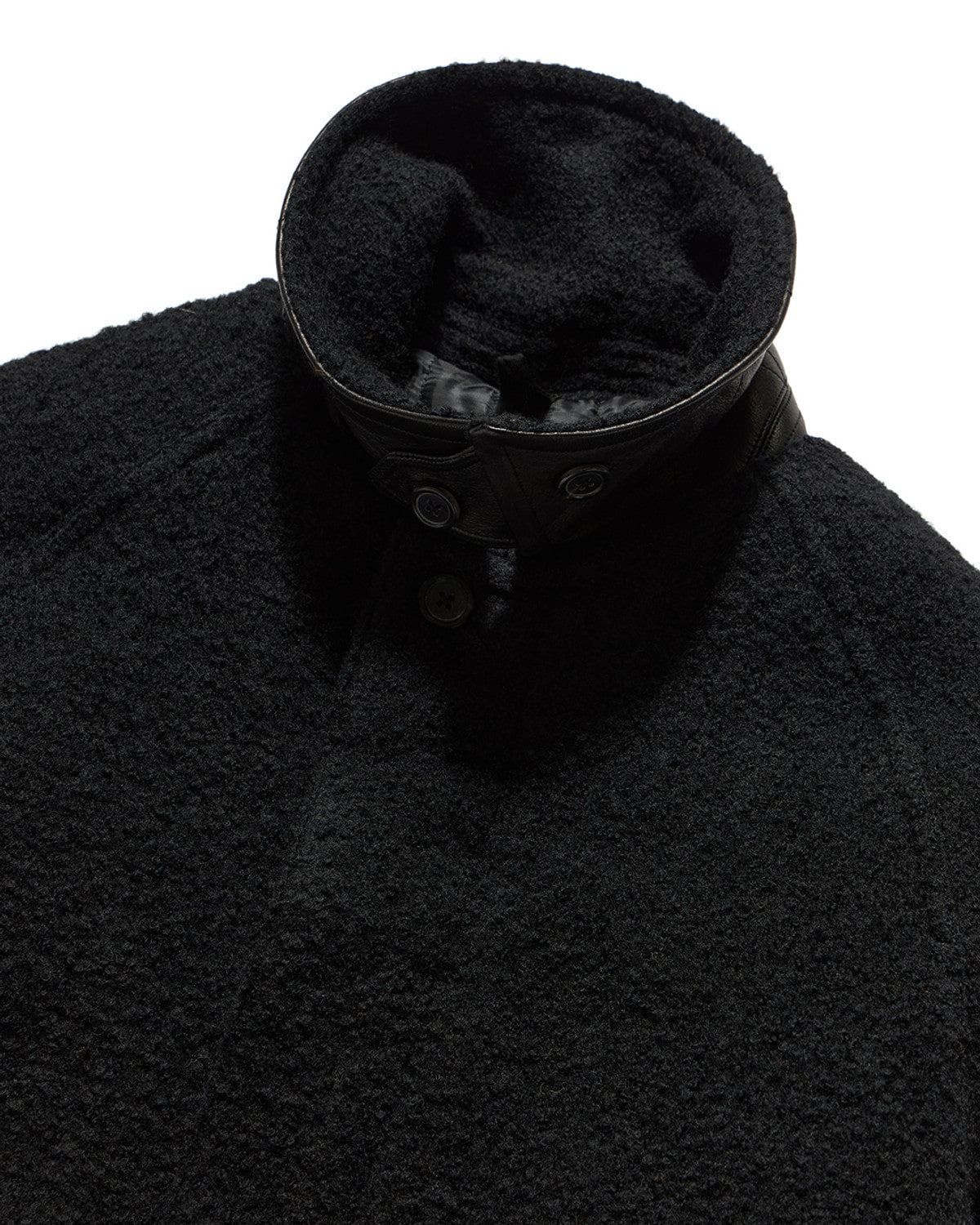 Eastlogue - Highland Balmacaan Coat (Ashed Black) product image 4 | TRAB K-Fashion Australia