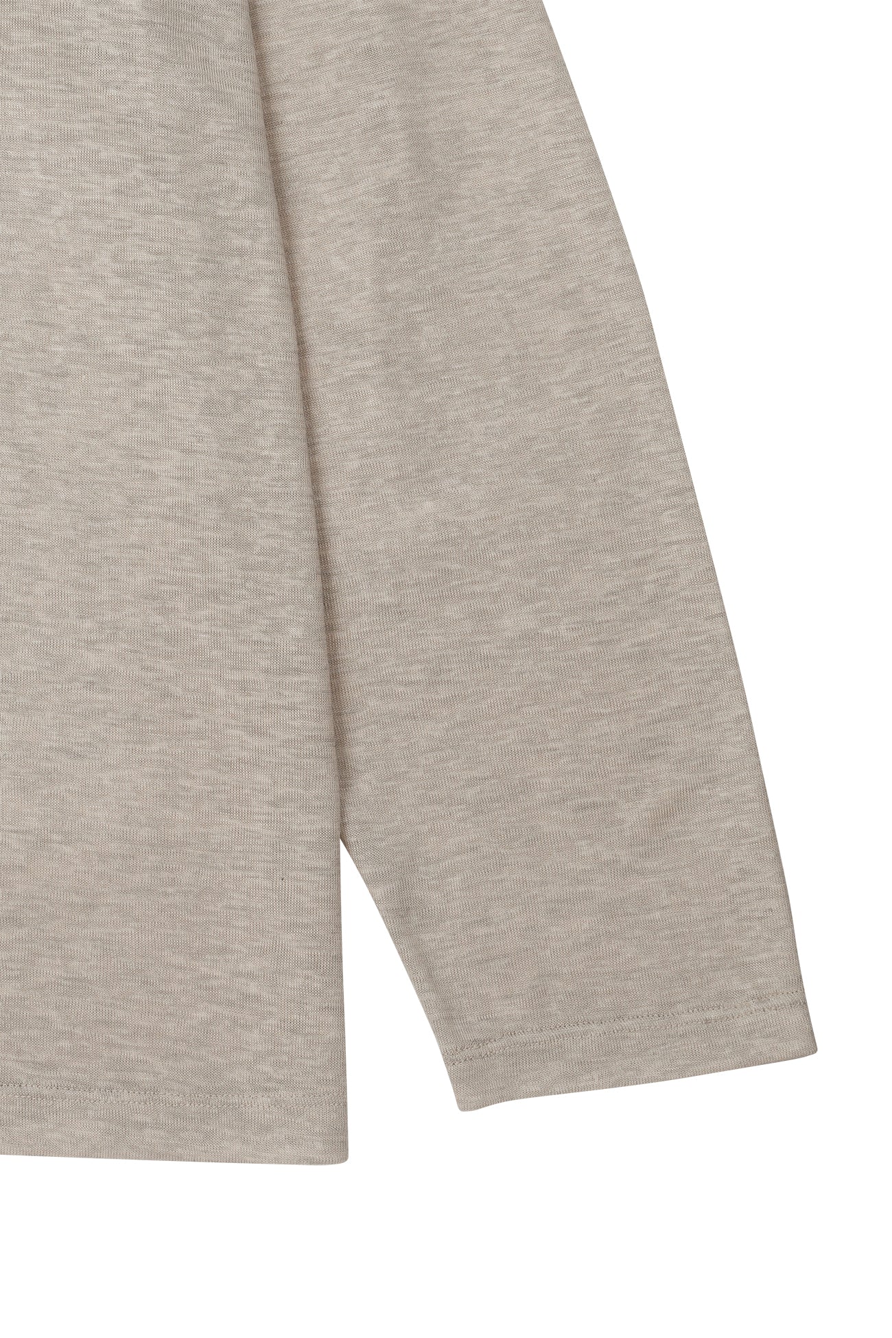 Deinet - Overfit Sweat Graphics T-Shirt (Ash Beige) product image 5 | TRAB K-Fashion Australia
