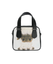 Coyseio - Vintage Sheep Graphic Tote Bag (Black) product image 1 | TRAB K-Fashion Australia