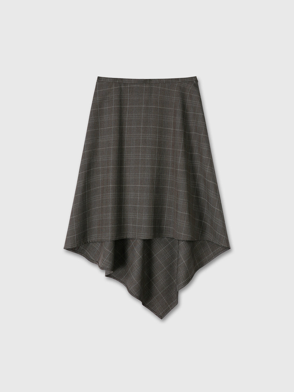 Tonywack - Wool Checked Midi Skirt (Brown Check) product image 8 | TRAB K-Fashion Australia