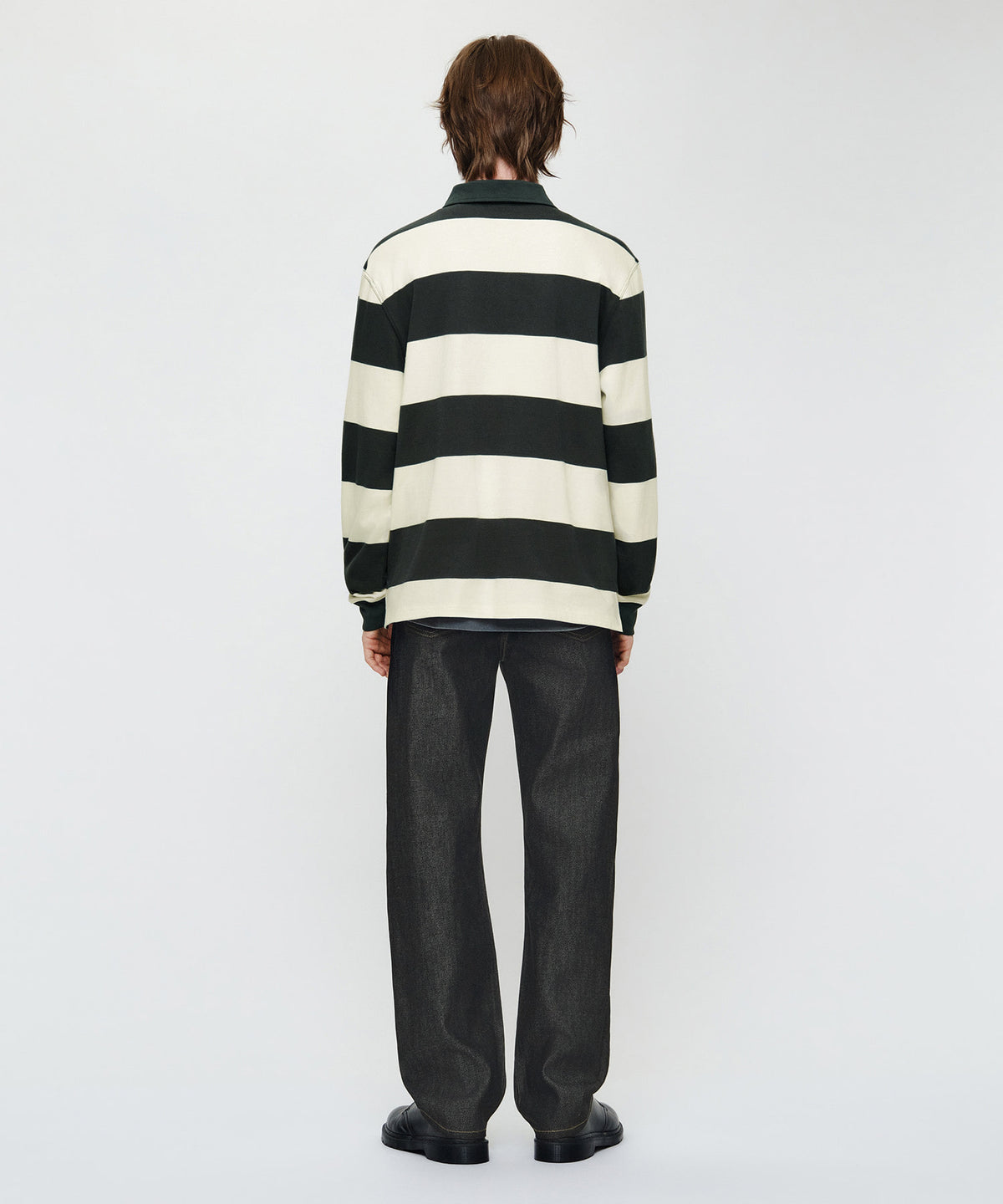 Marithe & Francois Girbaud - Straight Selvedge Denim Pants (Black) product image 5 | TRAB K-Fashion Australia