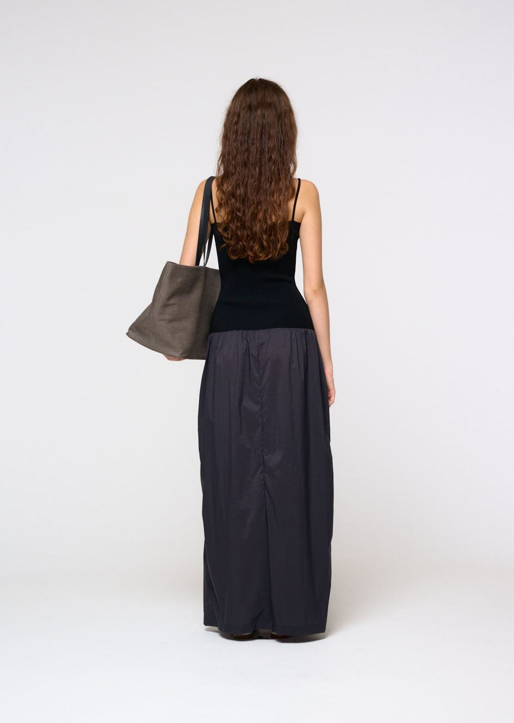 Amomento - Linen Shopper Bag (Khaki) product image 4 | TRAB K-Fashion Australia