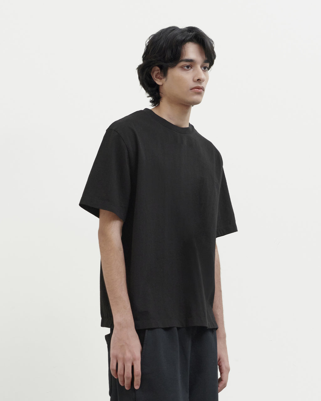 Brownyard - Waist Cut T Shirt (Black) product image 2 | TRAB K-Fashion Australia
